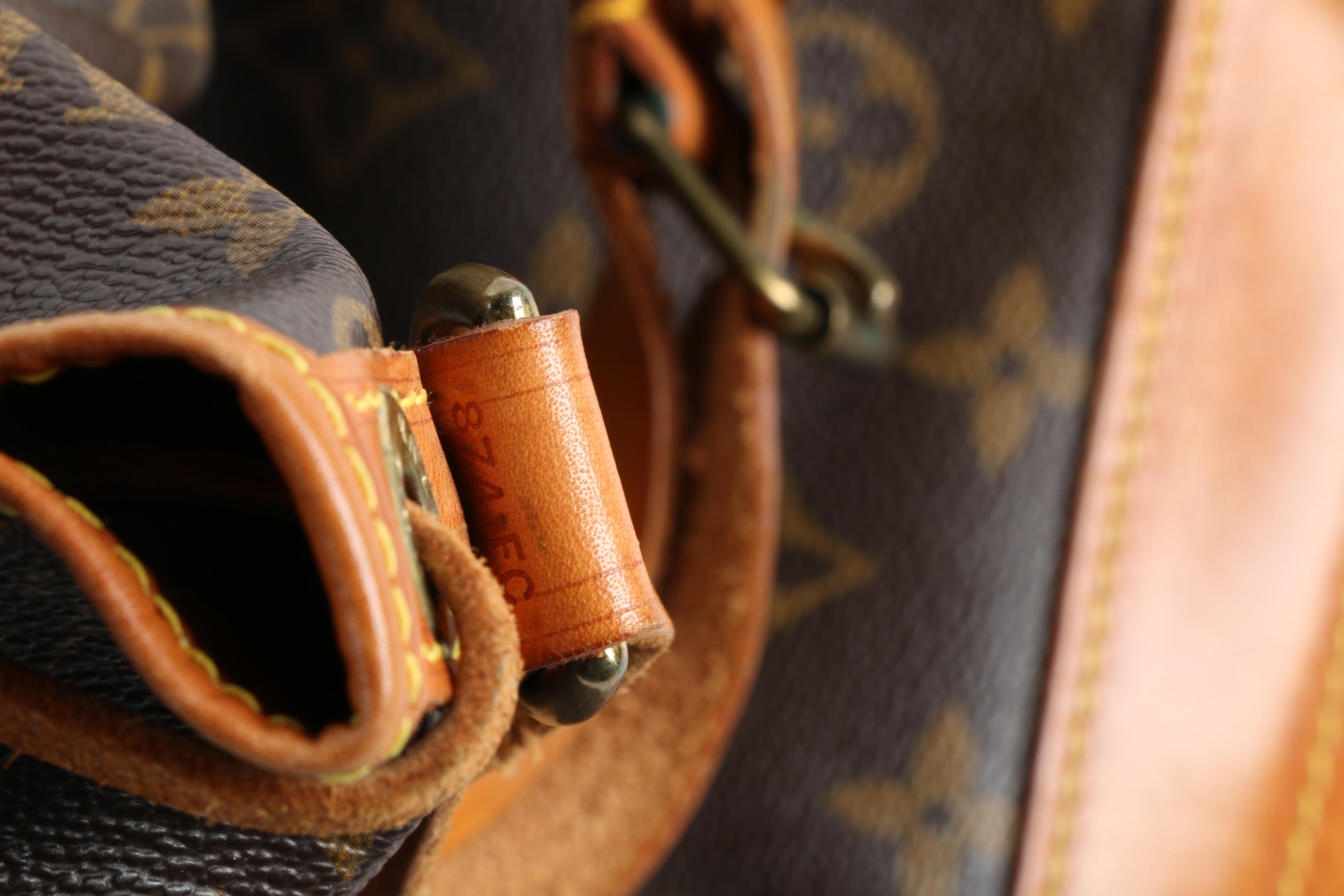 Louis Vuitton Paris Noé Bag in Monogram Canvas and Leather, 1987 Vintage