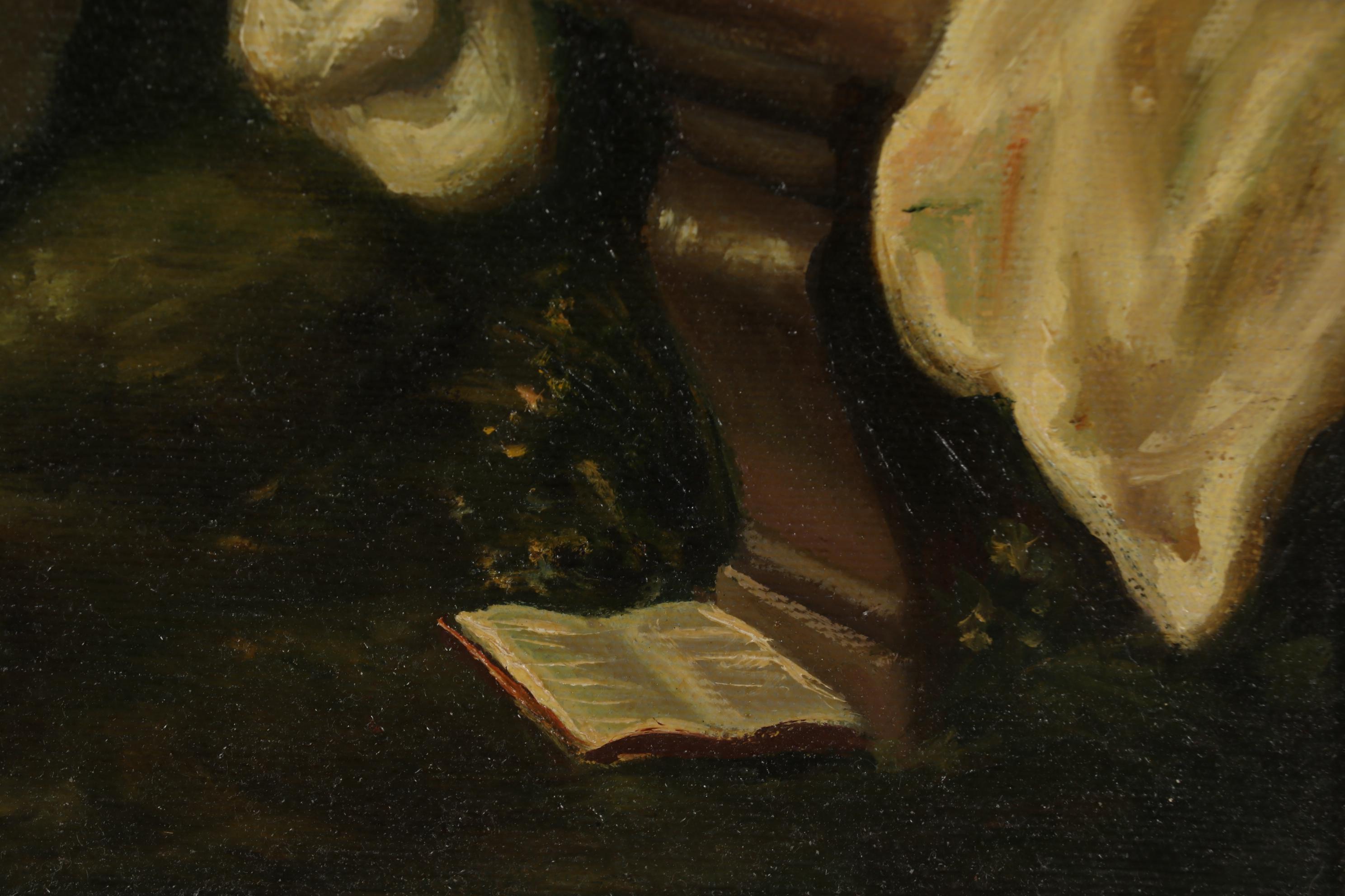 Copy Oil Painting after Jean Honoré Fragonard "The Souvenir"