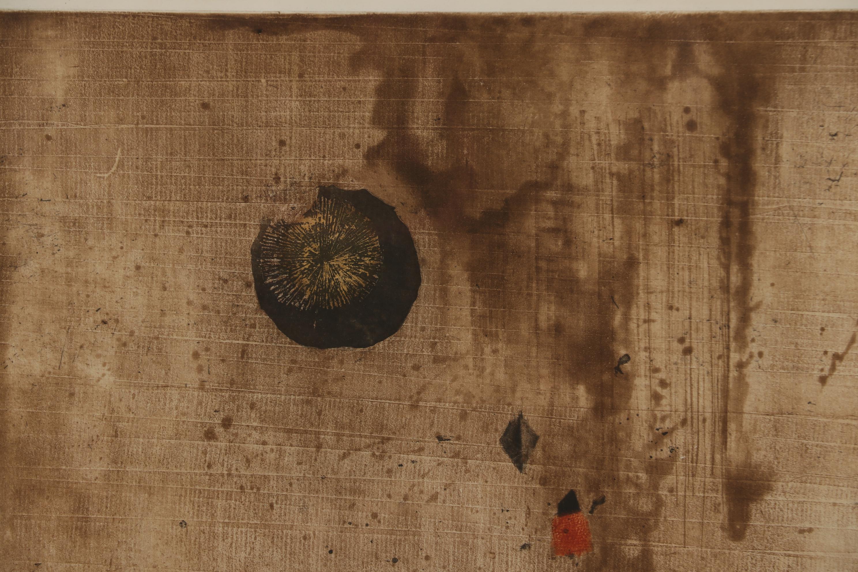 Johnny Friedländer Abstract Etching