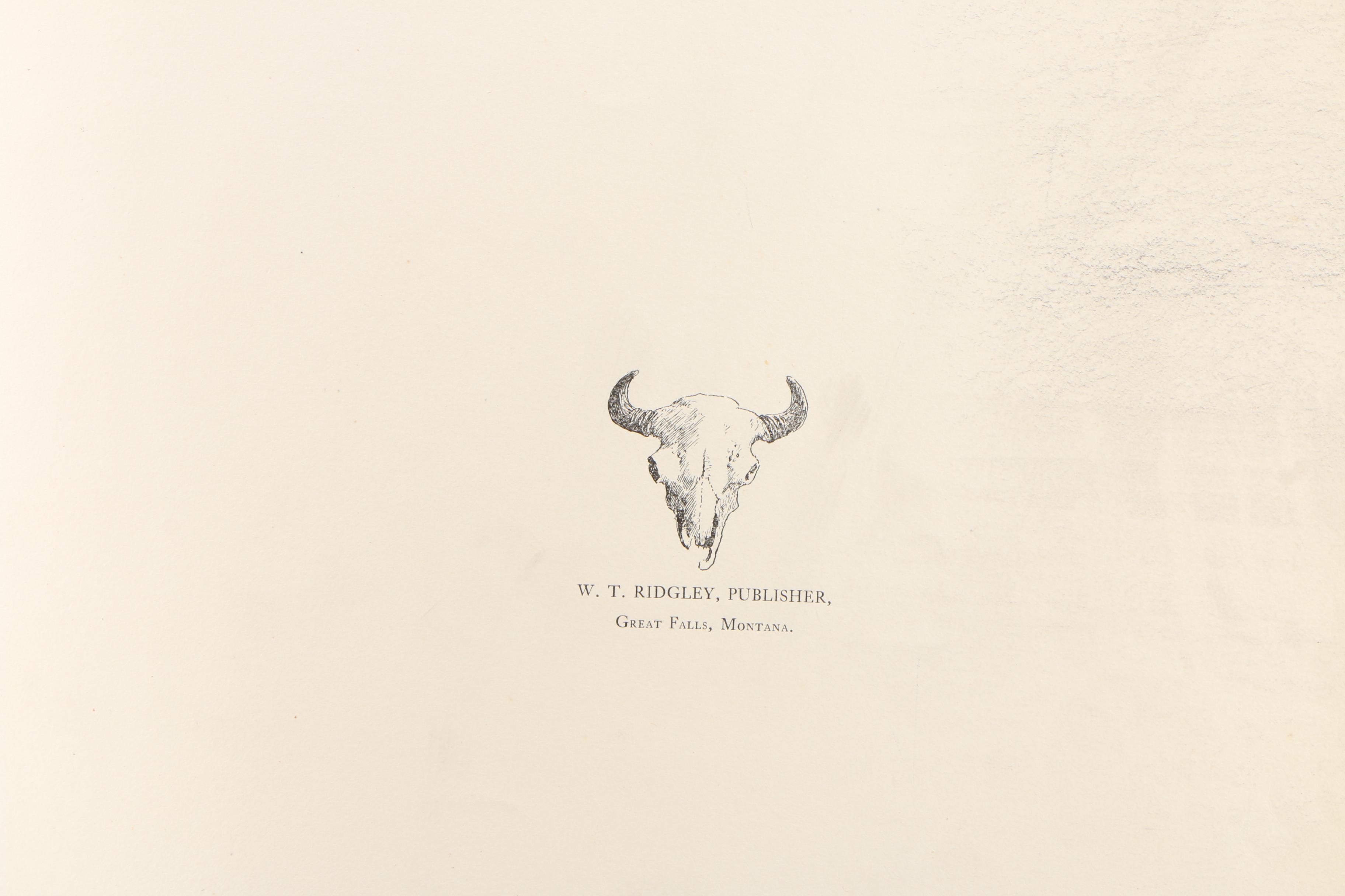 1899 "Pen Sketches" by Charles M. Russell