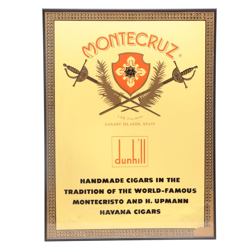 Montecruz Cigars Serigraph Poster, 20th Century