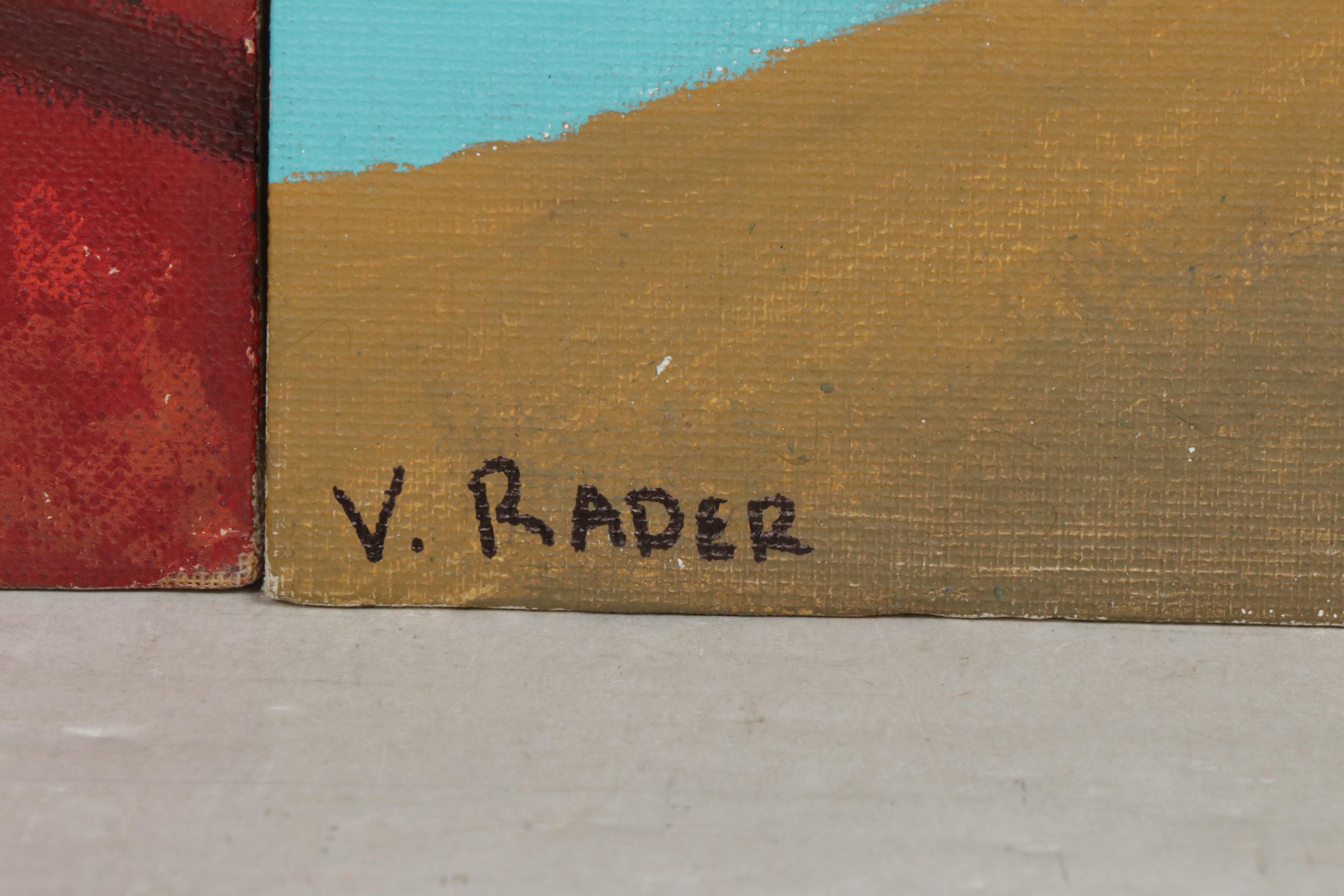 Vernon Rader Trees Oil Paintings