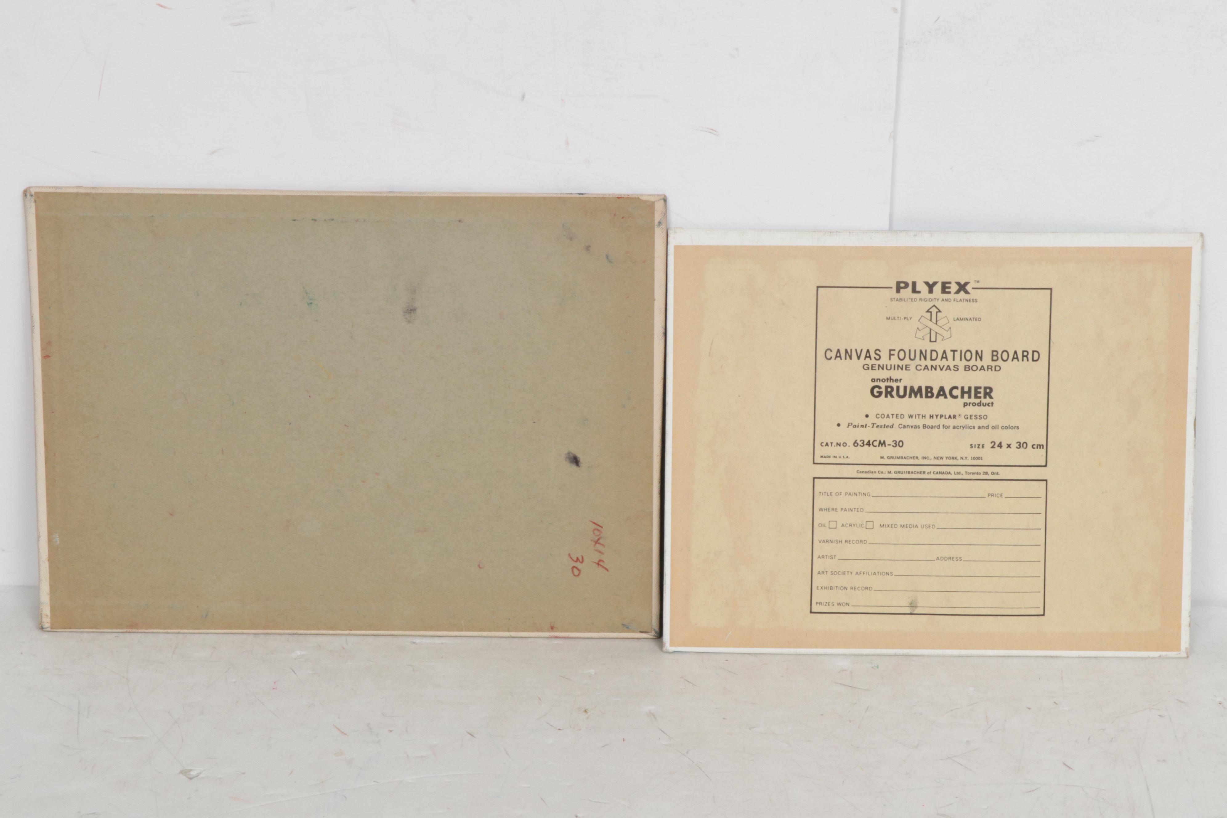 Vernon Rader Trees Oil Paintings