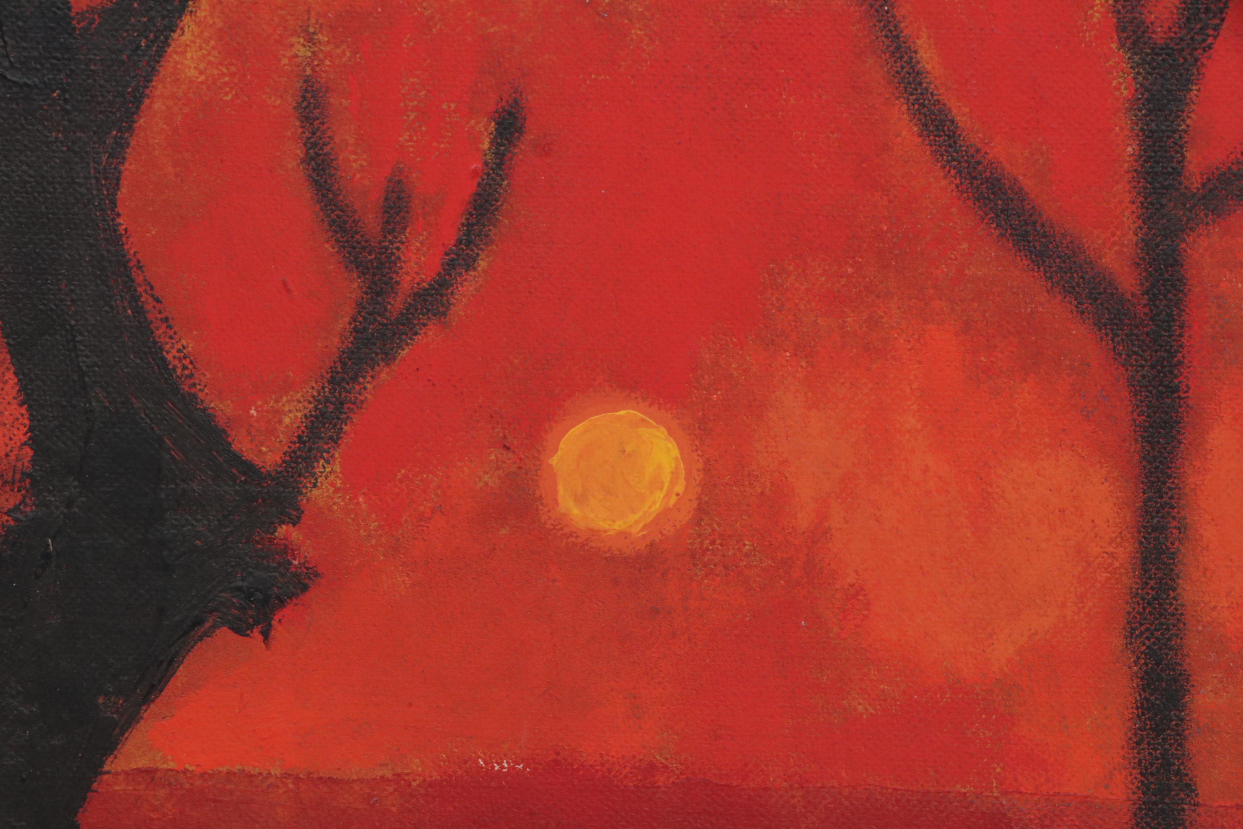 Vernon Rader Trees Oil Paintings