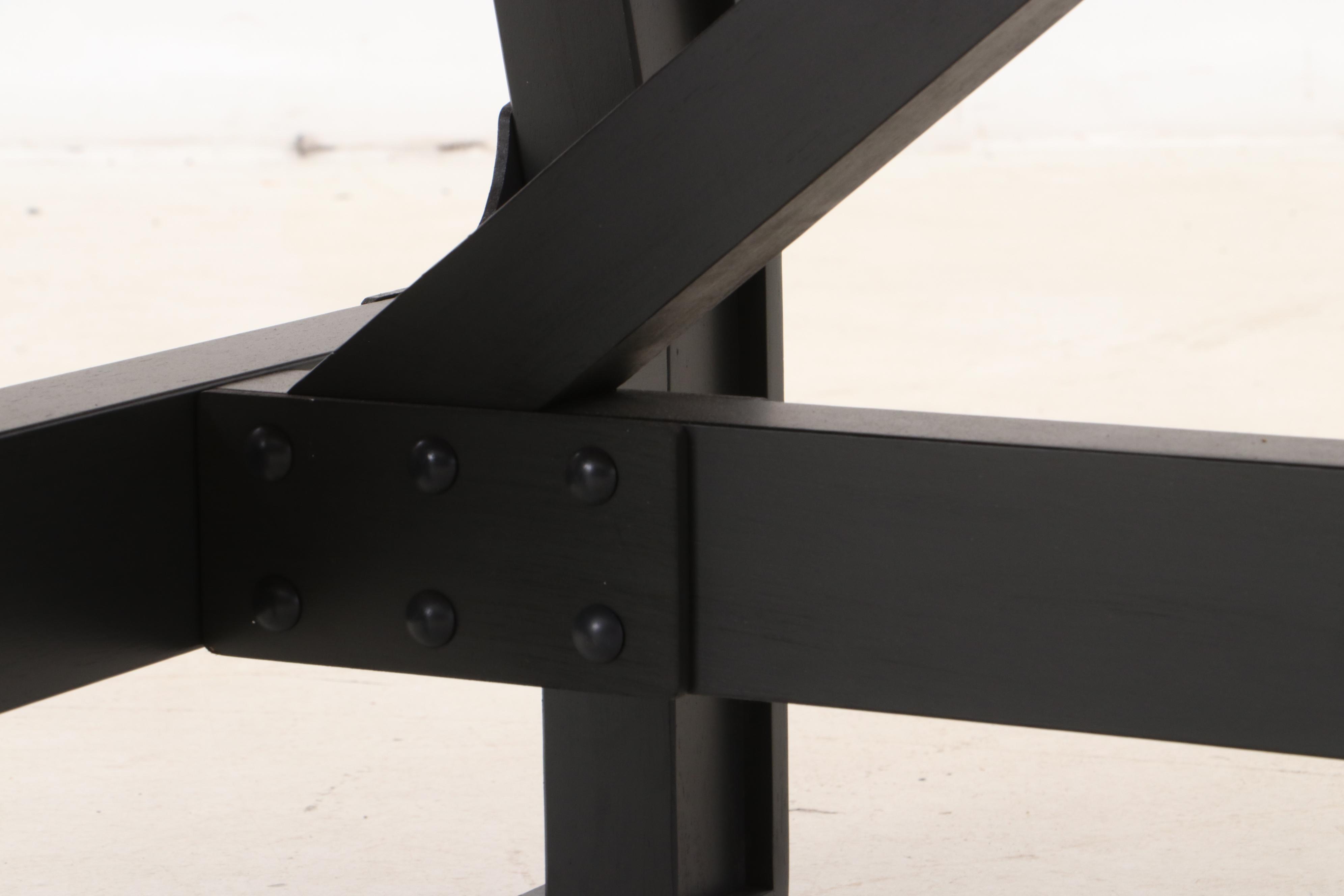 Ink+Ivy "Lancaster" Walnut and Steel Industrial Style Dining Table