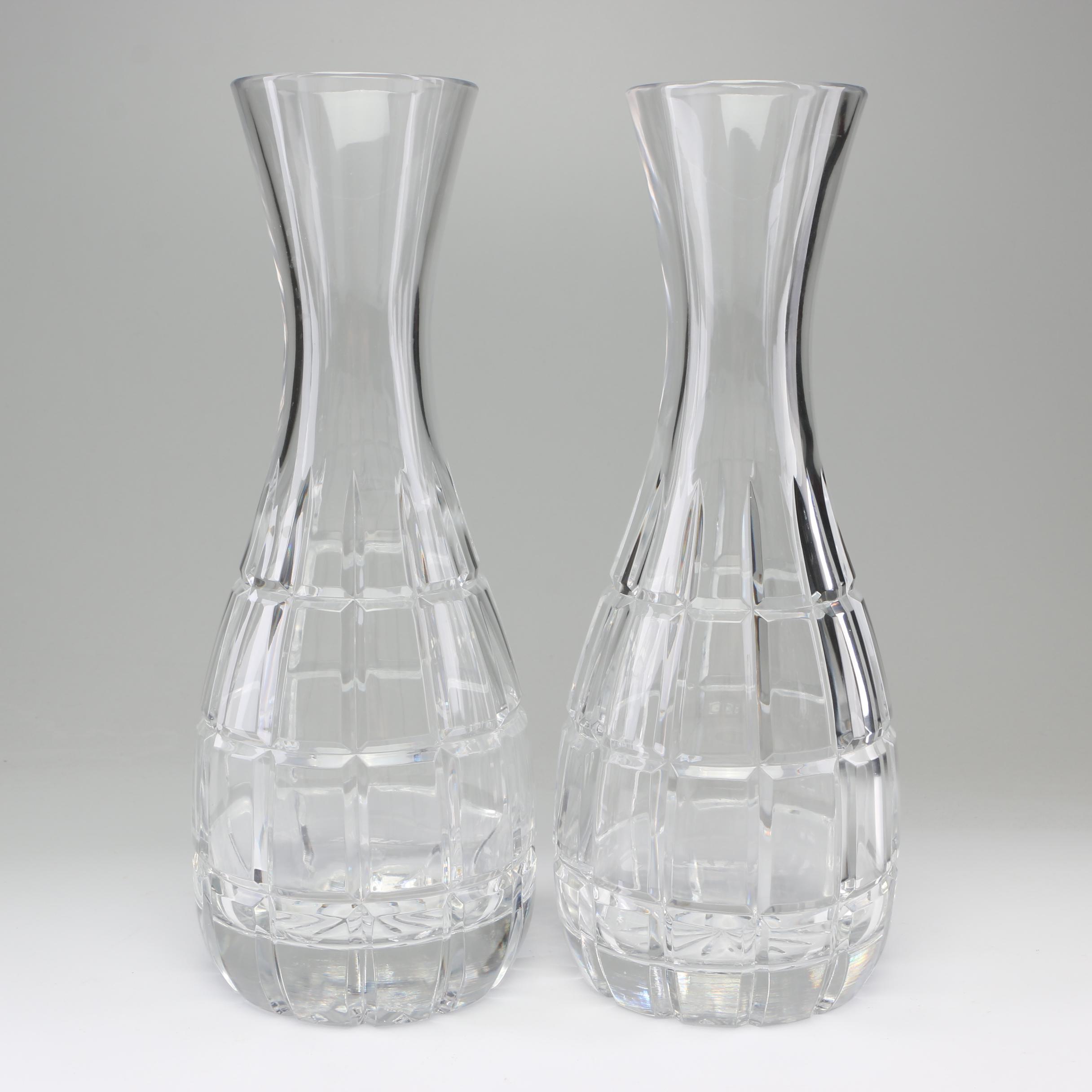 Towle "Riviera" Crystal Bud Vases