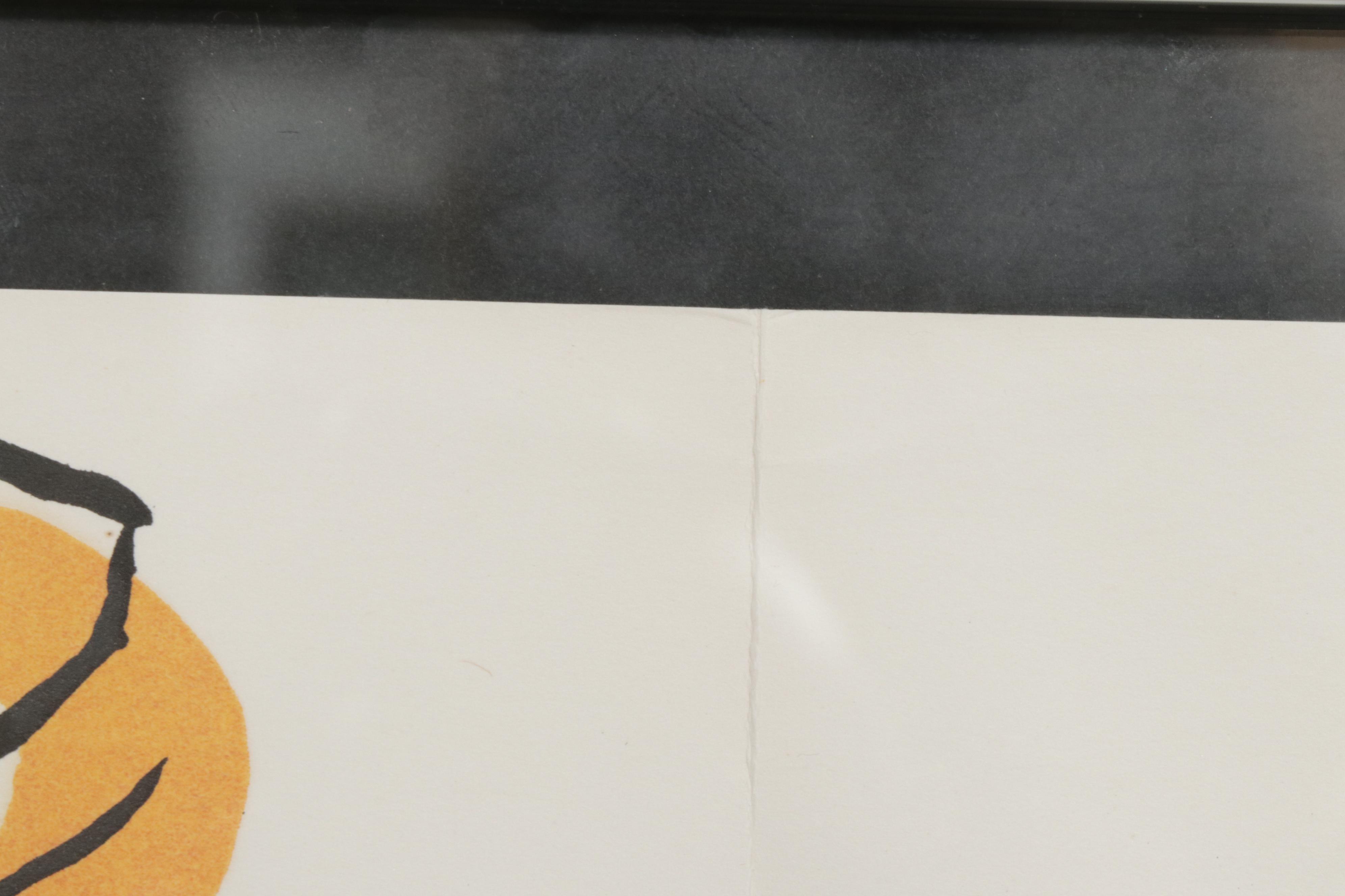 Lithograph after Alexander Calder "Circus Figures"