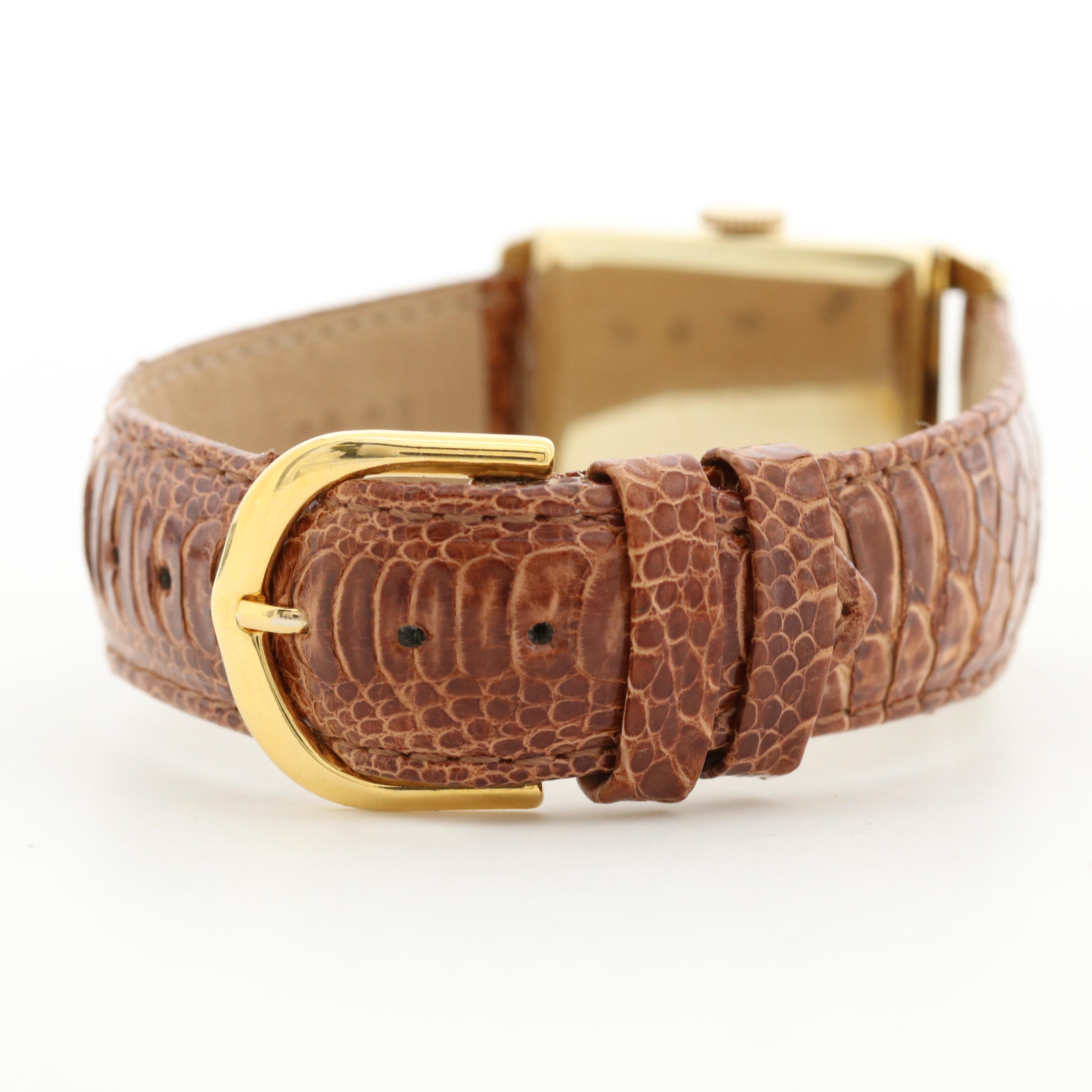 Vintage Bulova Gold Filled Stem Wind Watch, Circa 1939