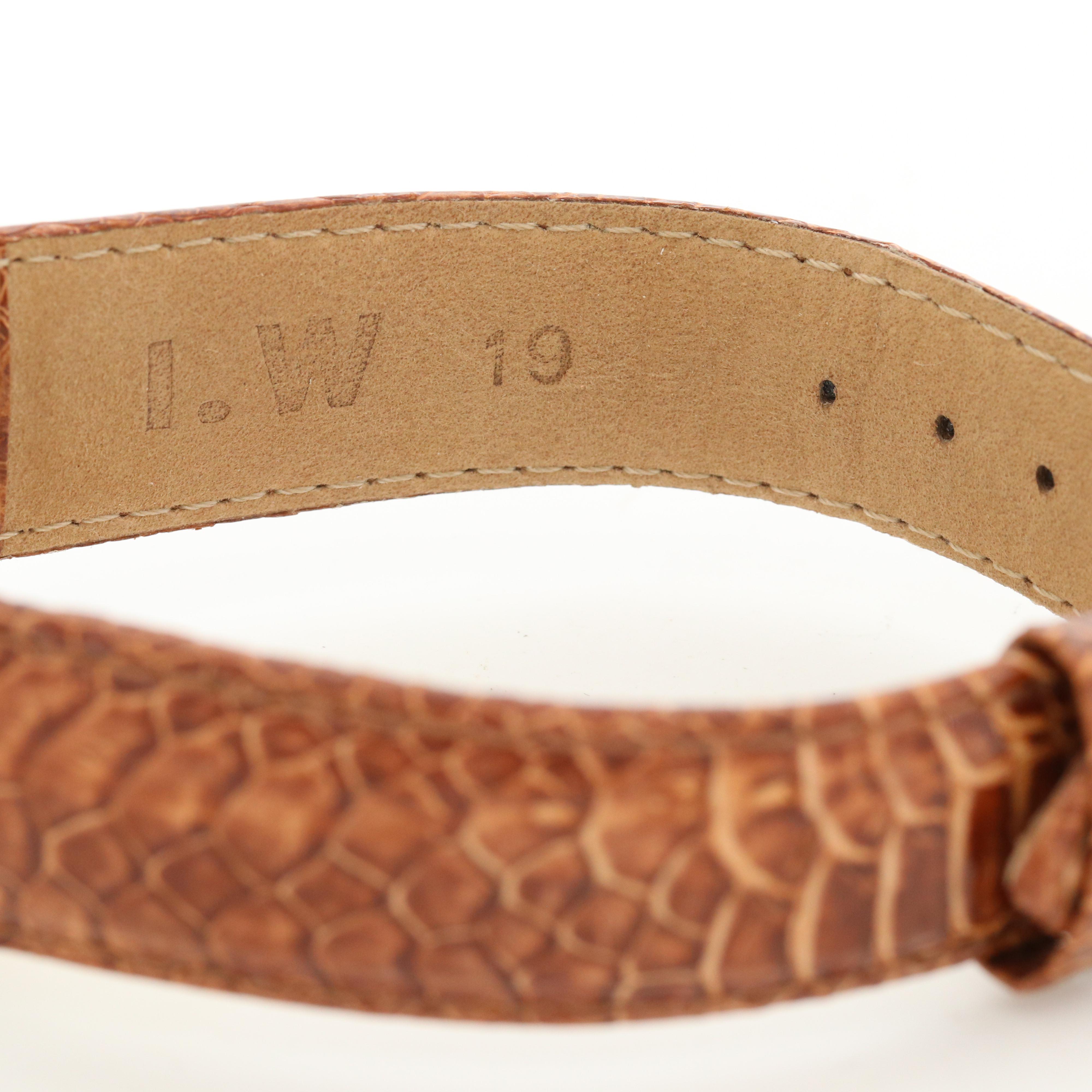 Vintage Bulova Gold Filled Stem Wind Watch, Circa 1939