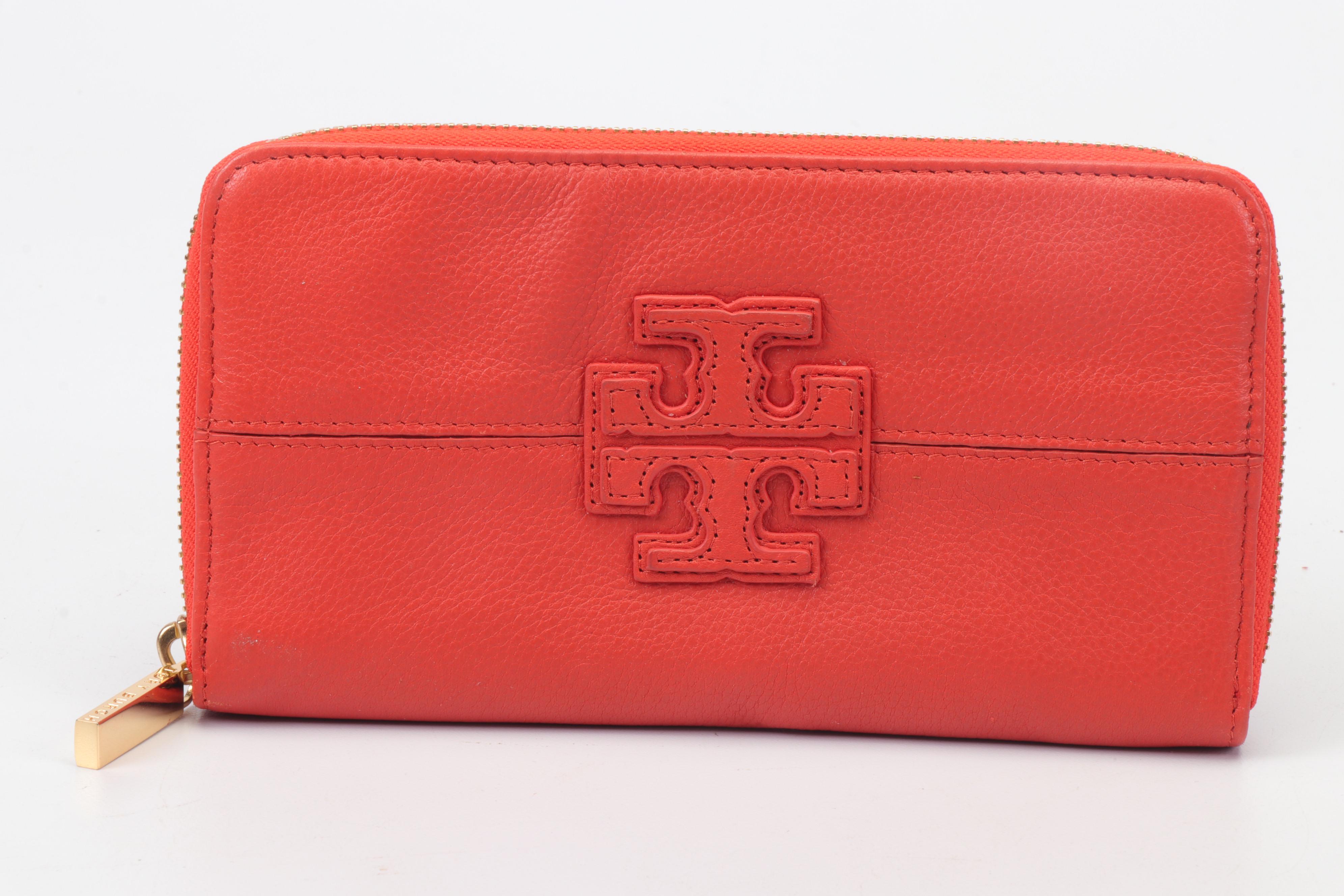 Tory Burch and Other Leather Wallets and Case with Tiffany & Co. Cosmetics Bag