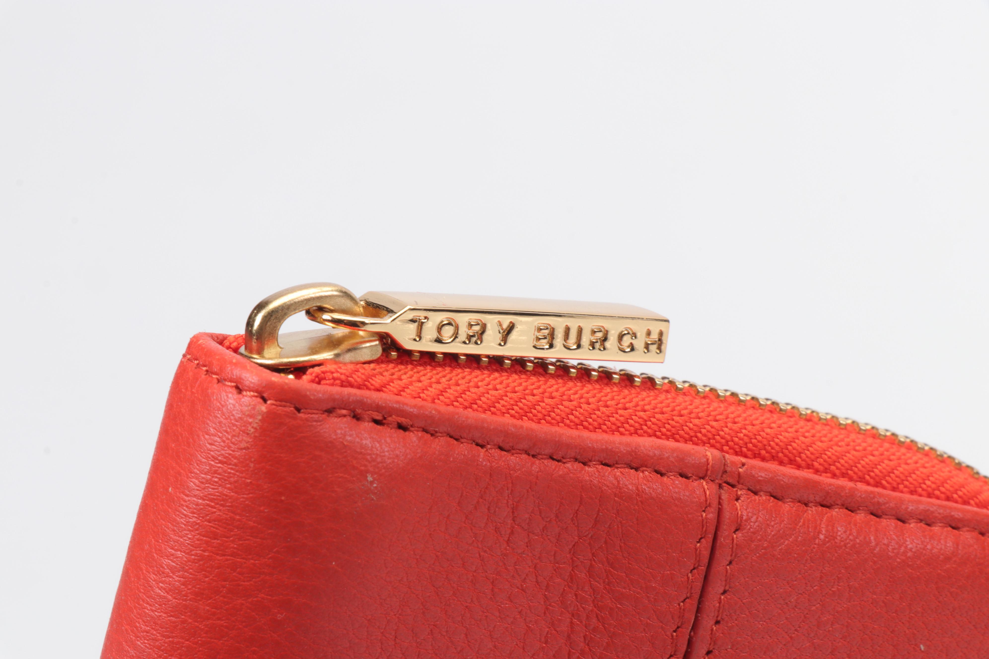 Tory Burch and Other Leather Wallets and Case with Tiffany & Co. Cosmetics Bag