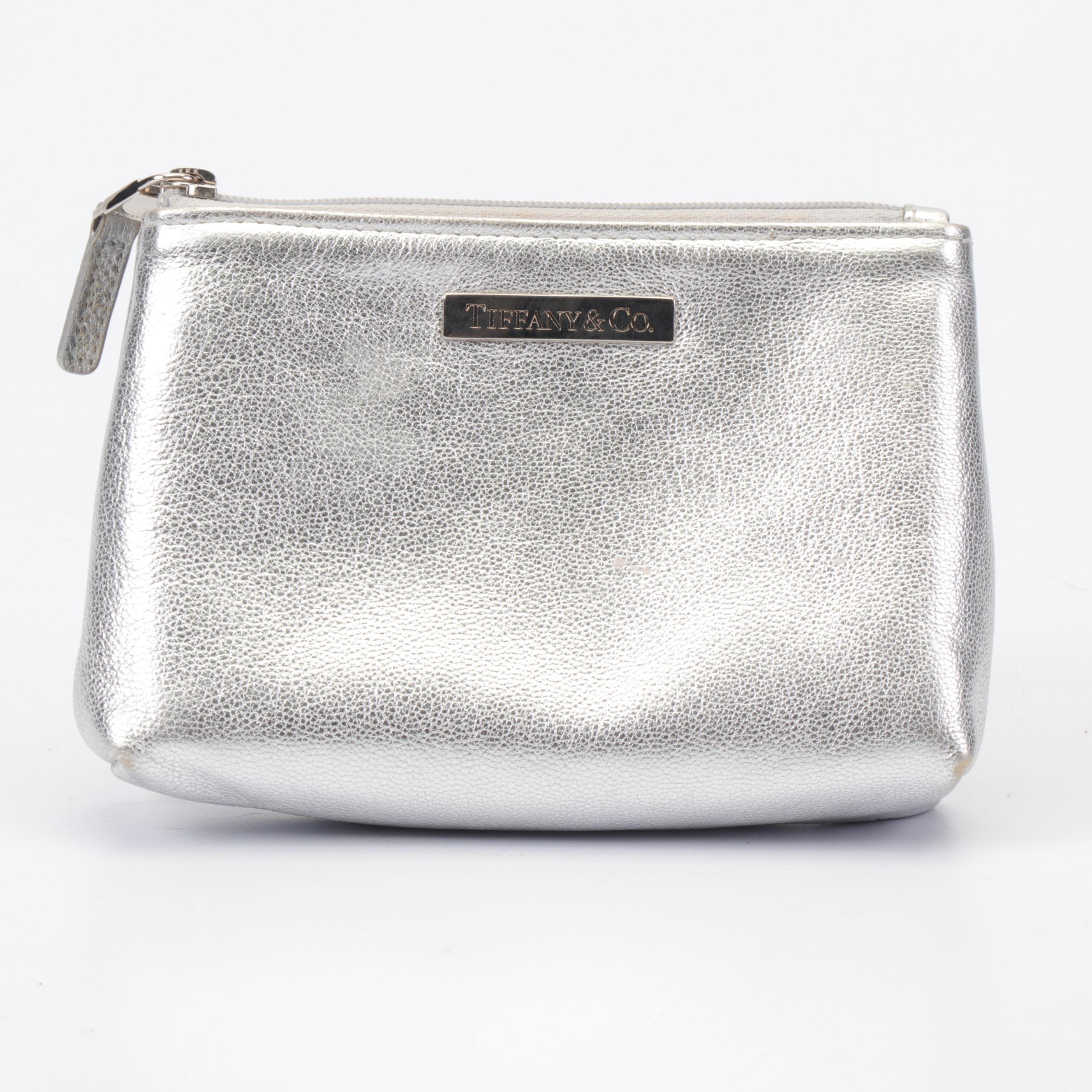 Tory Burch and Other Leather Wallets and Case with Tiffany & Co. Cosmetics Bag