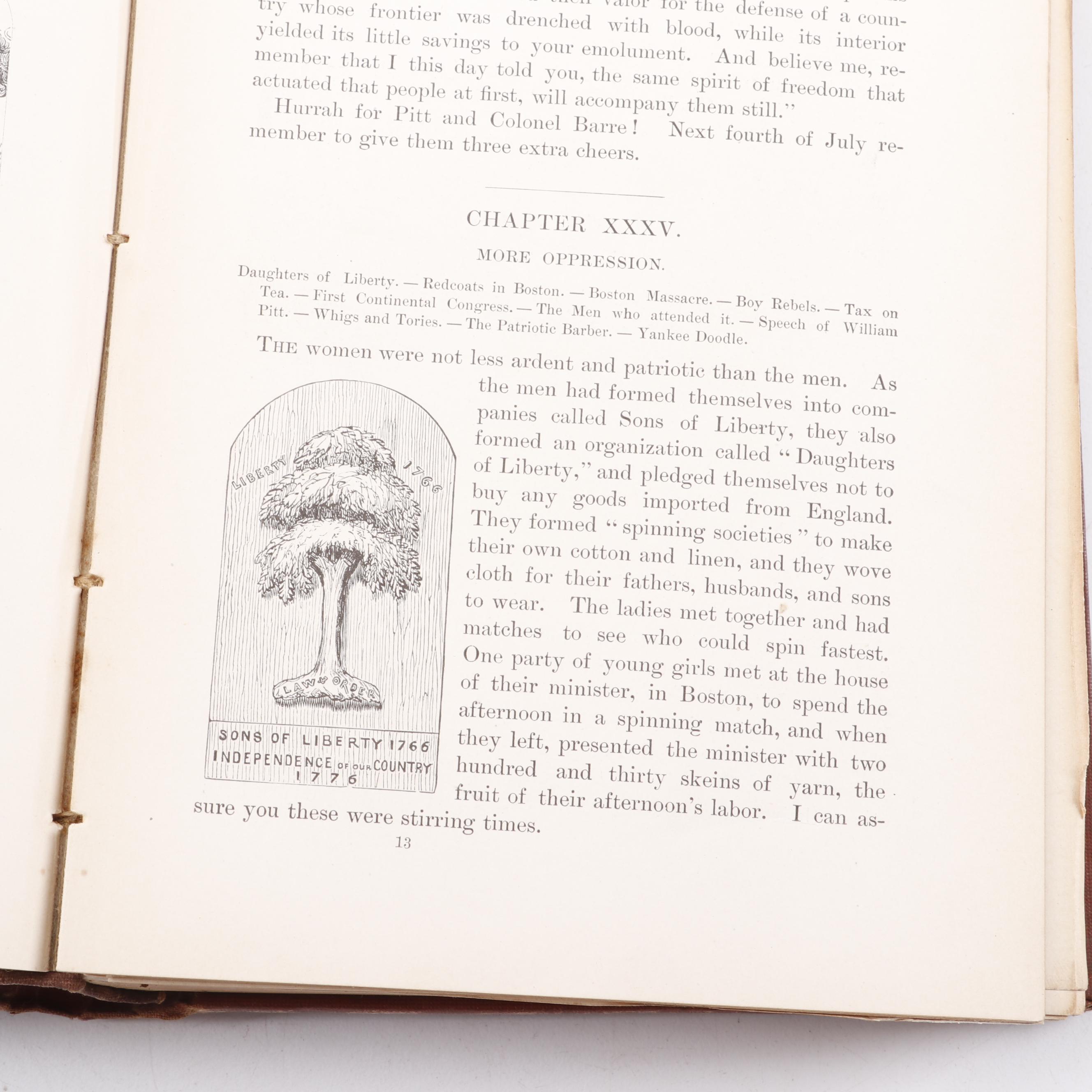 1875 "The History of Our Country" by Abby Sage Richardson