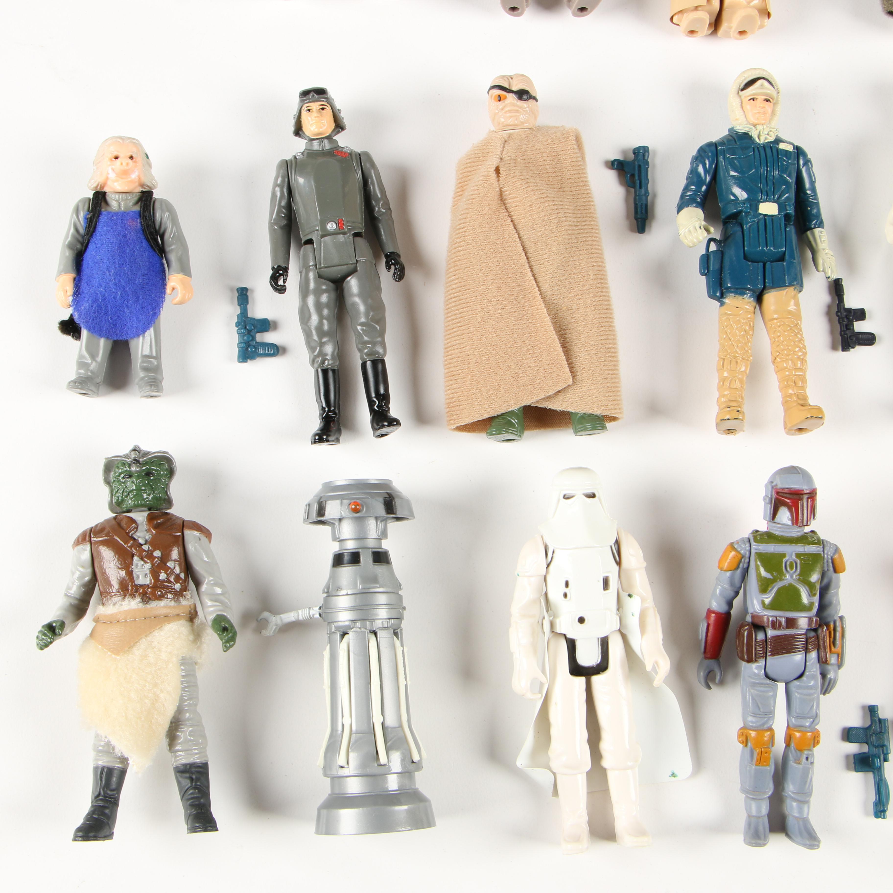 Kenner "Star Wars" Figures with Carrying Case, 1977- 1980