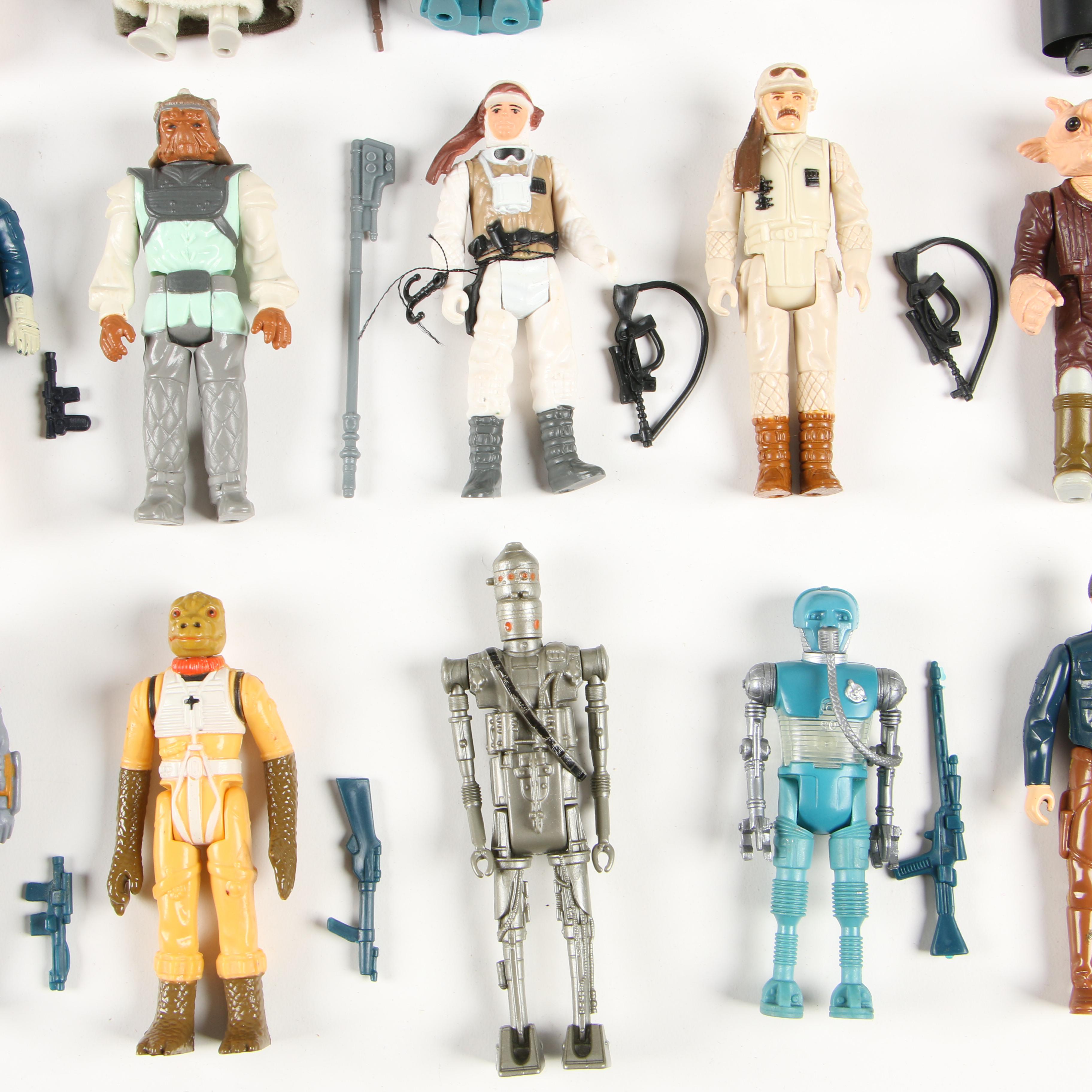 Kenner "Star Wars" Figures with Carrying Case, 1977- 1980