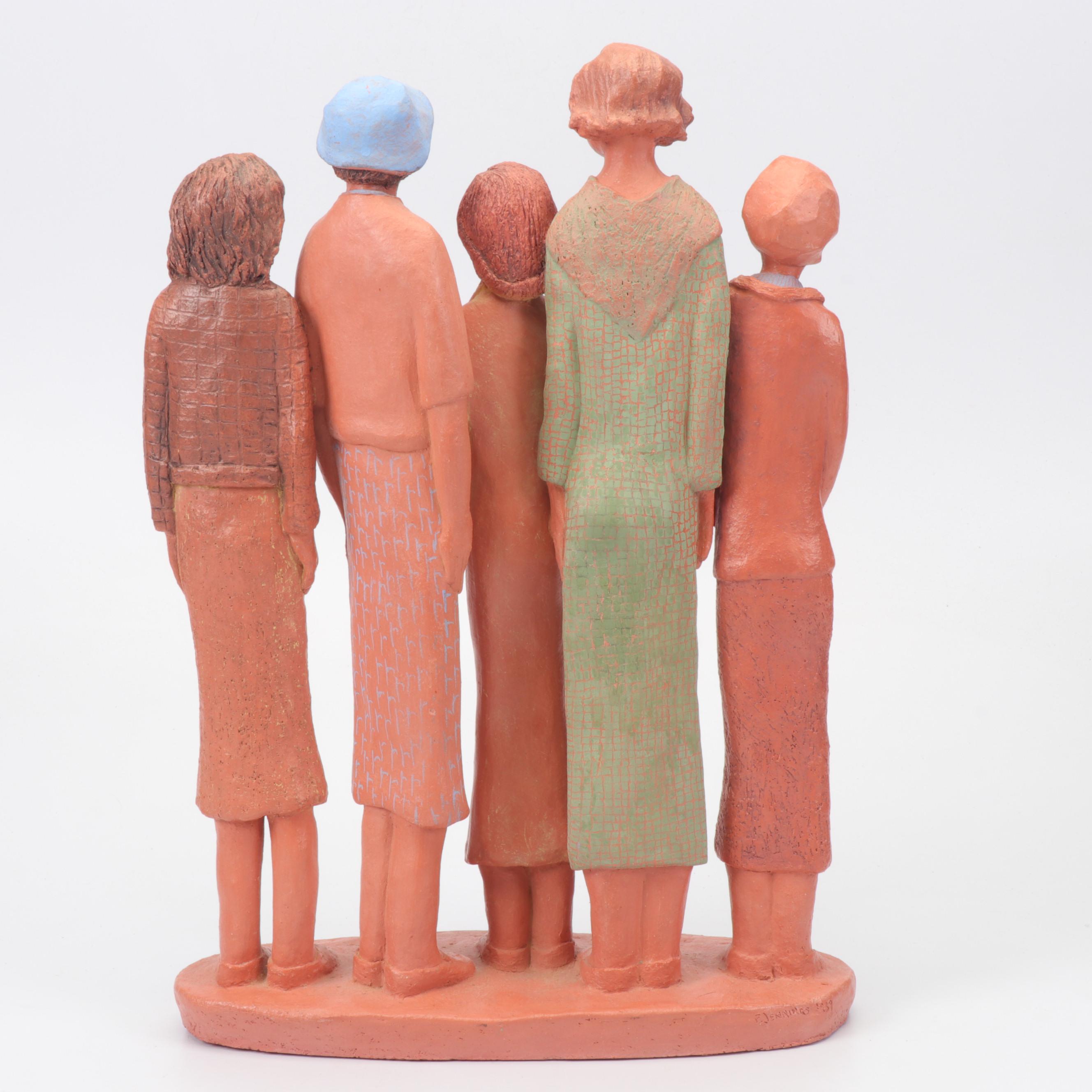 Persis Jennings Figural Sculpture, 1989