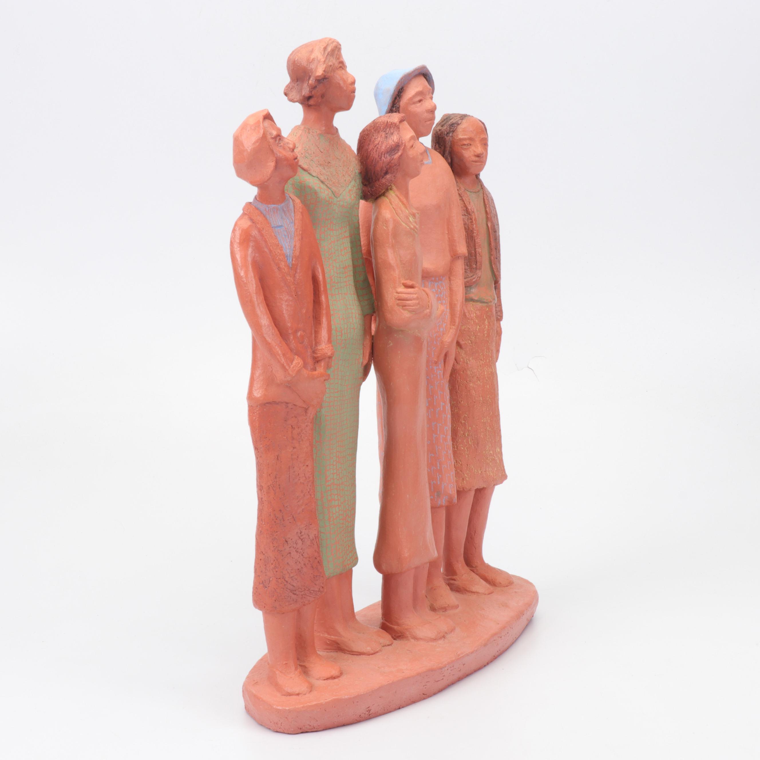 Persis Jennings Figural Sculpture, 1989