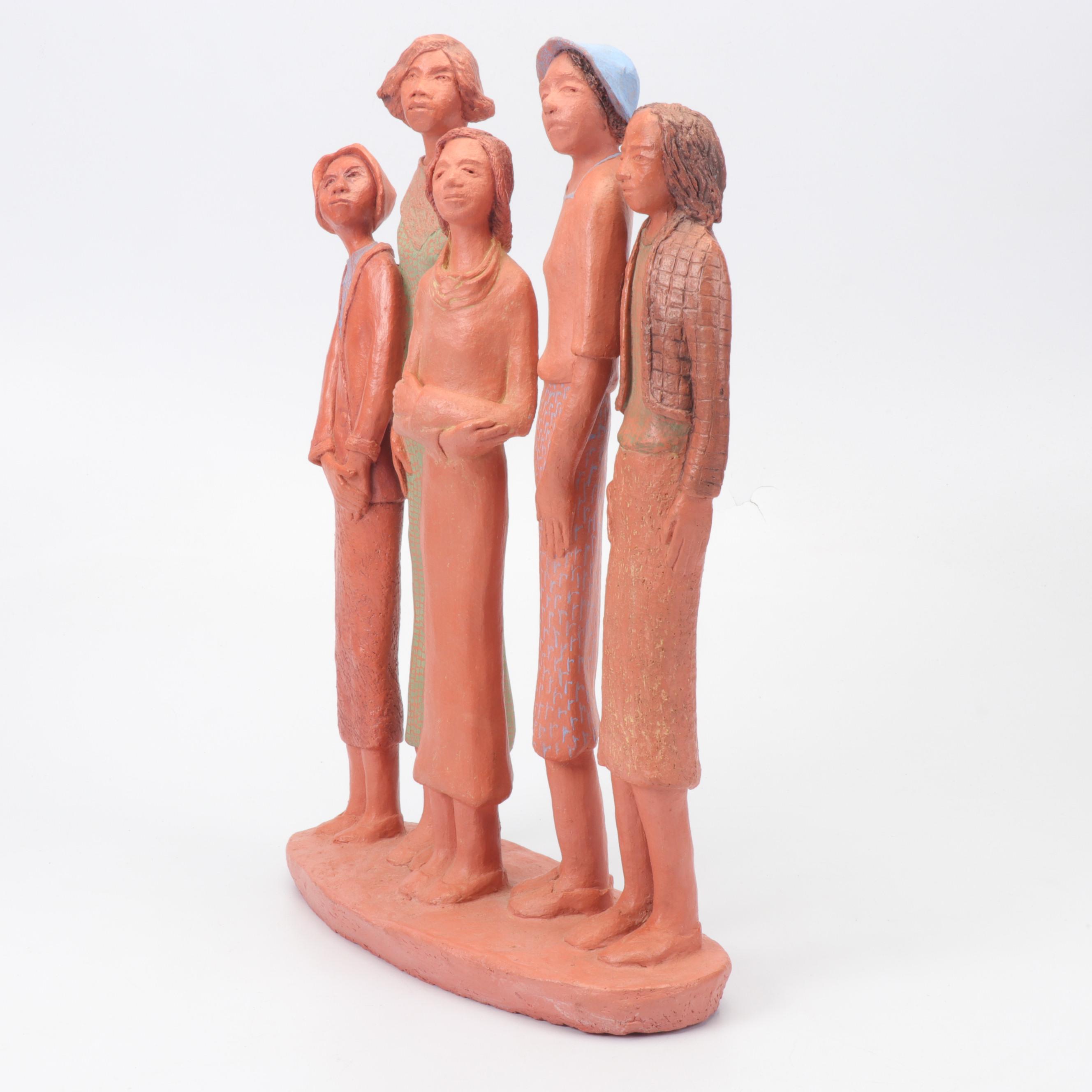 Persis Jennings Figural Sculpture, 1989