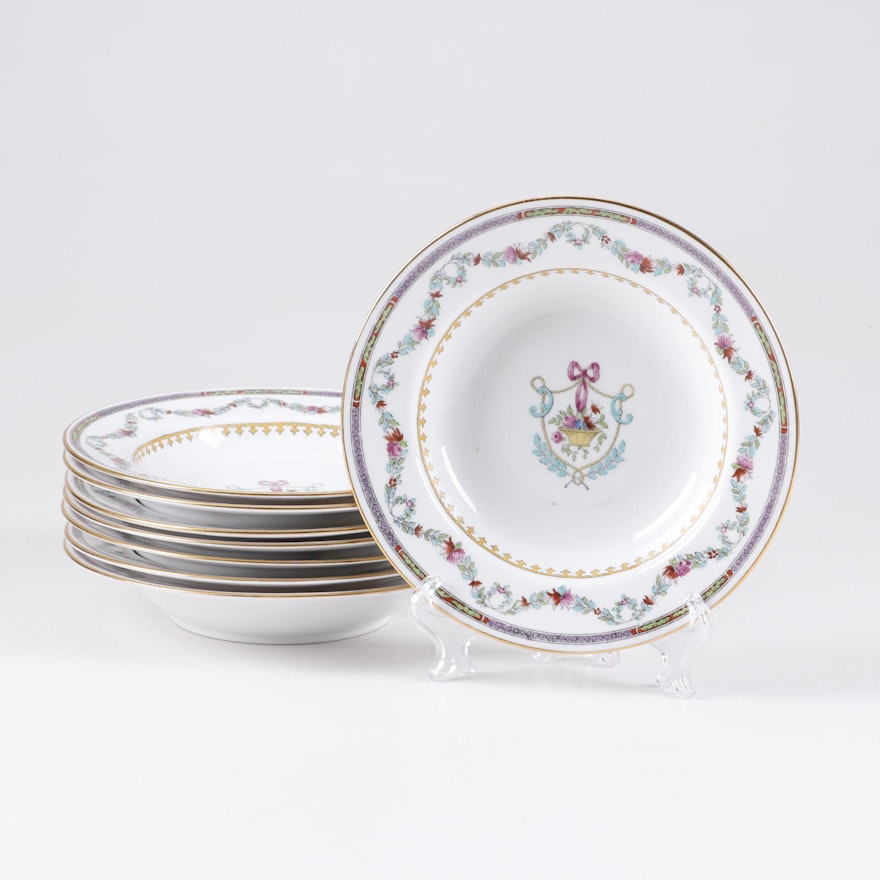 Spode Copeland Ceramic Soup Bowls, Late 19/Early 20th Century