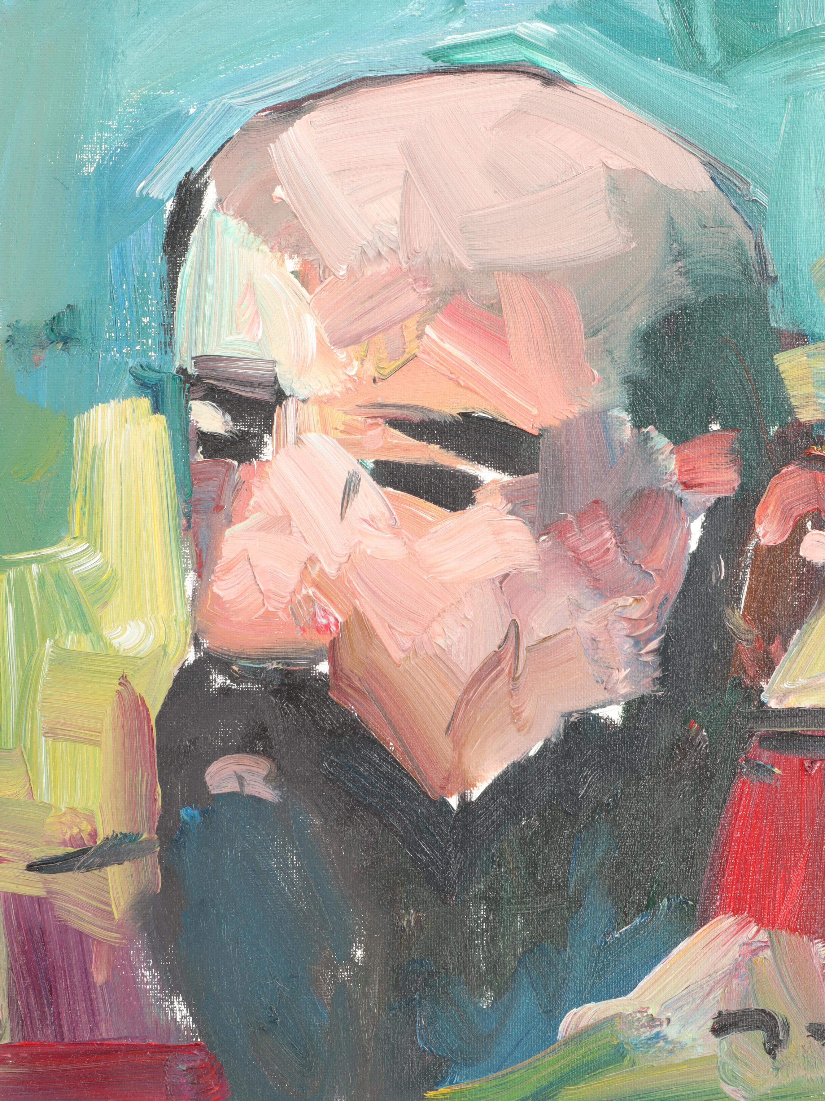 Jose Trujillo Portrait Oil Paintings