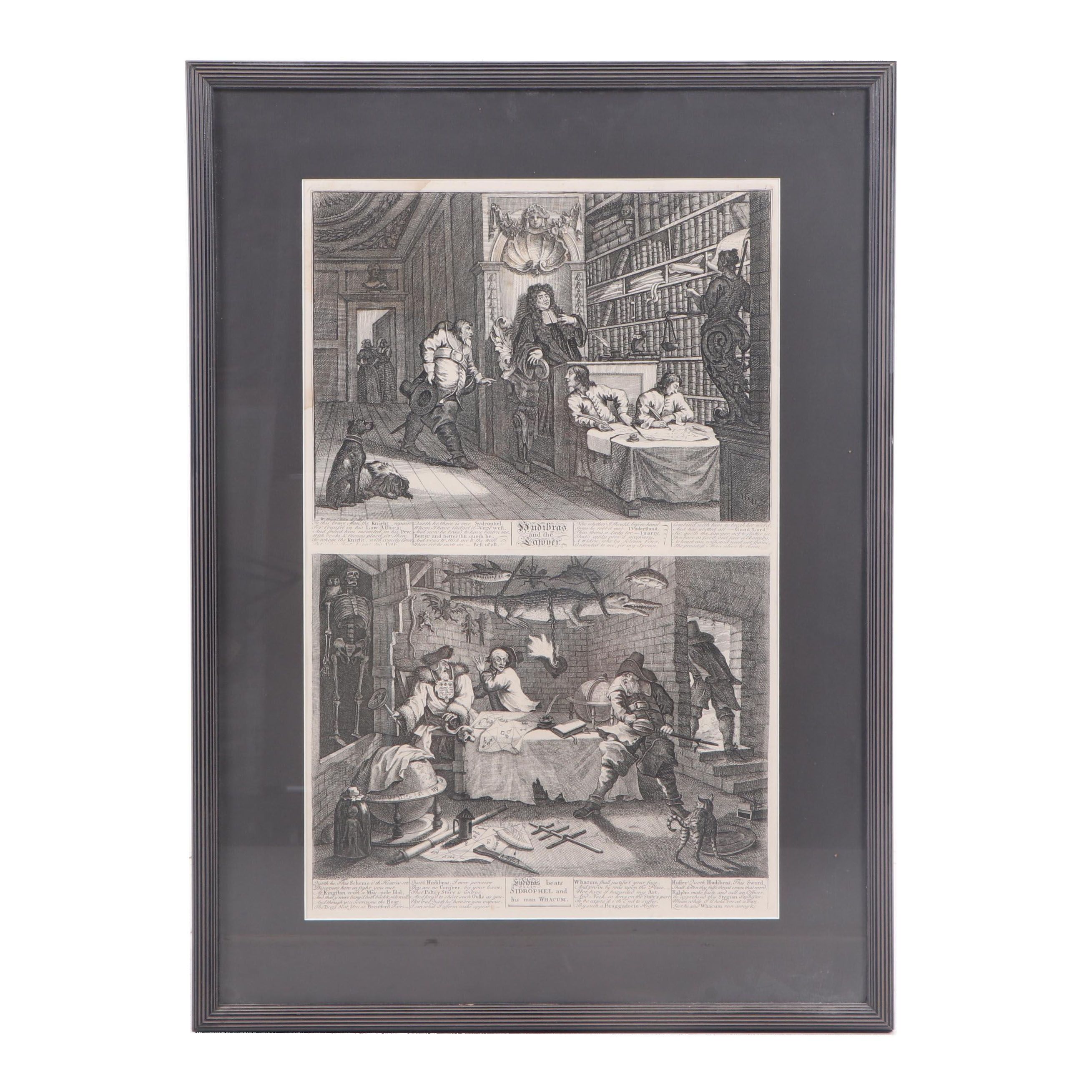 Etchings after William Hogarth