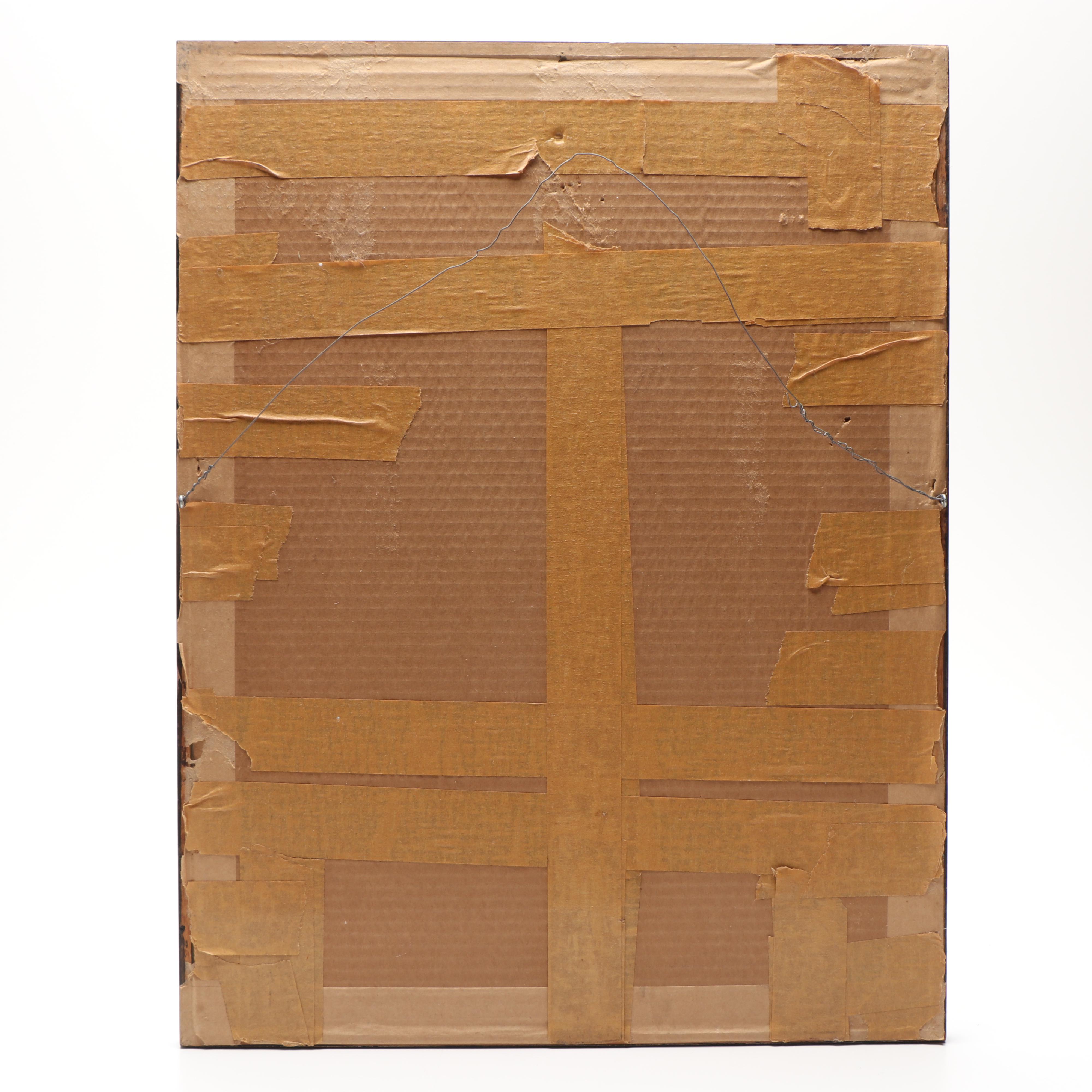 Luis Betanzos Portrait Conte Drawing