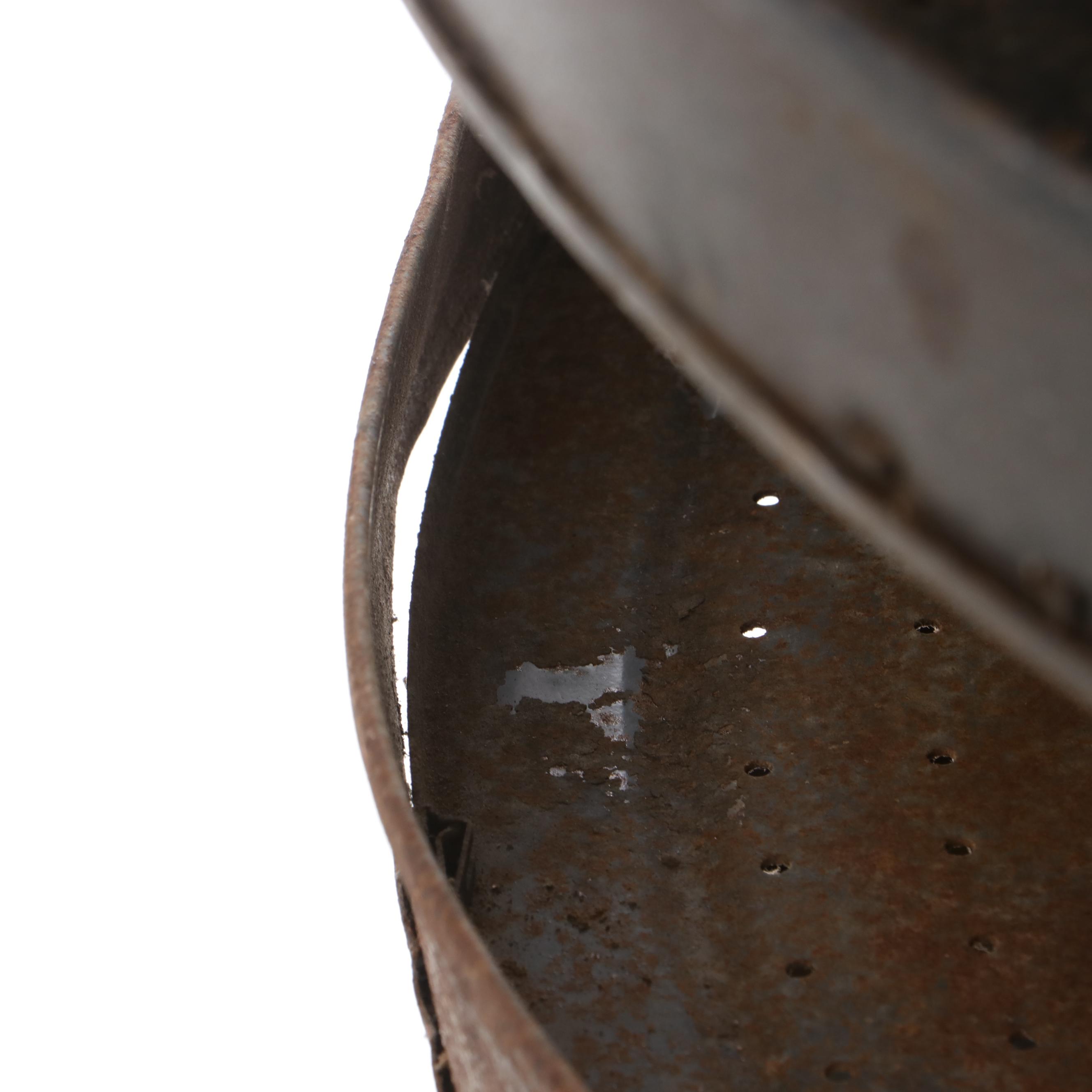 Vintage Industrial Rotating Bolt Bin