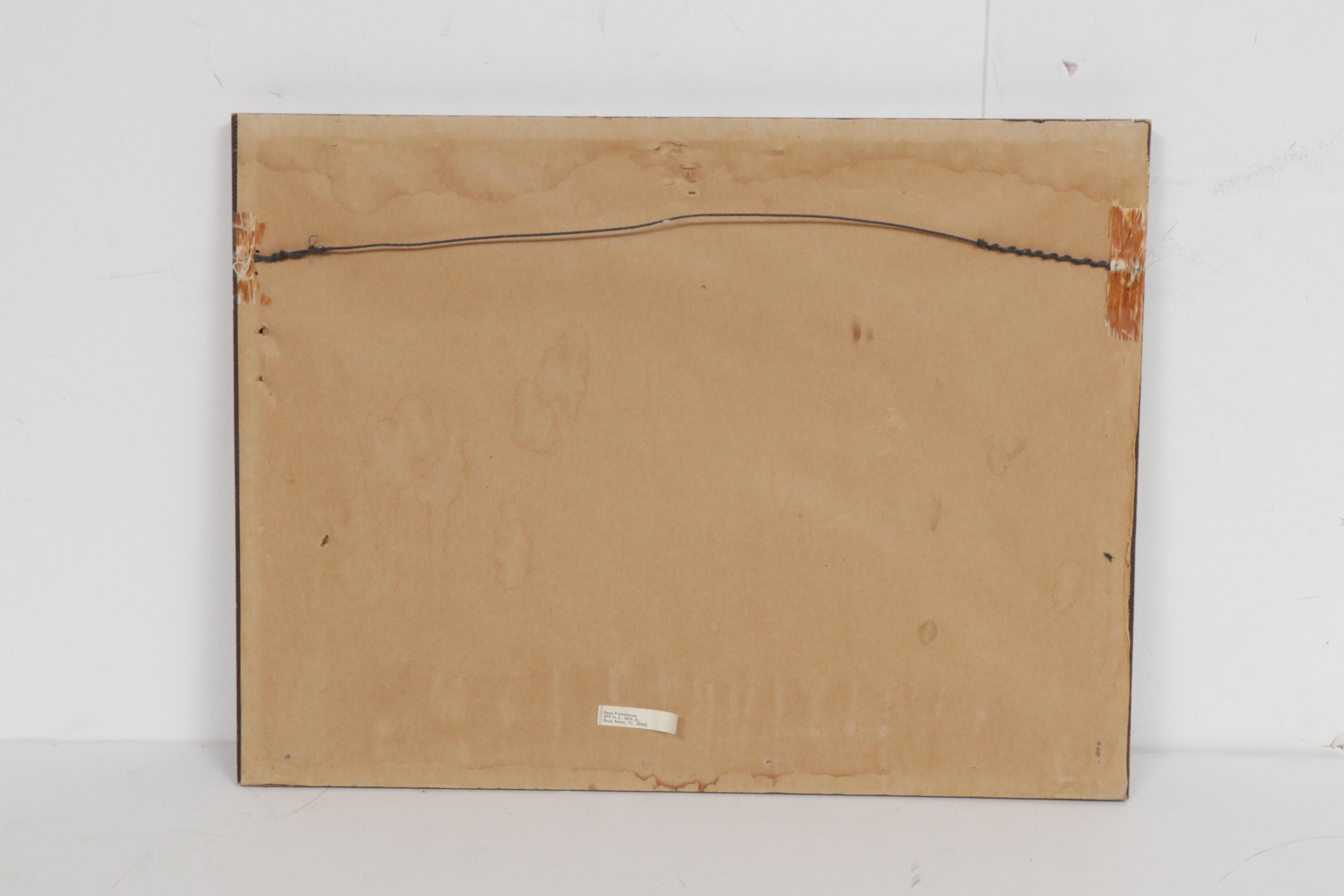 Nishijima Katsuyuki Woodblock "Tea House"