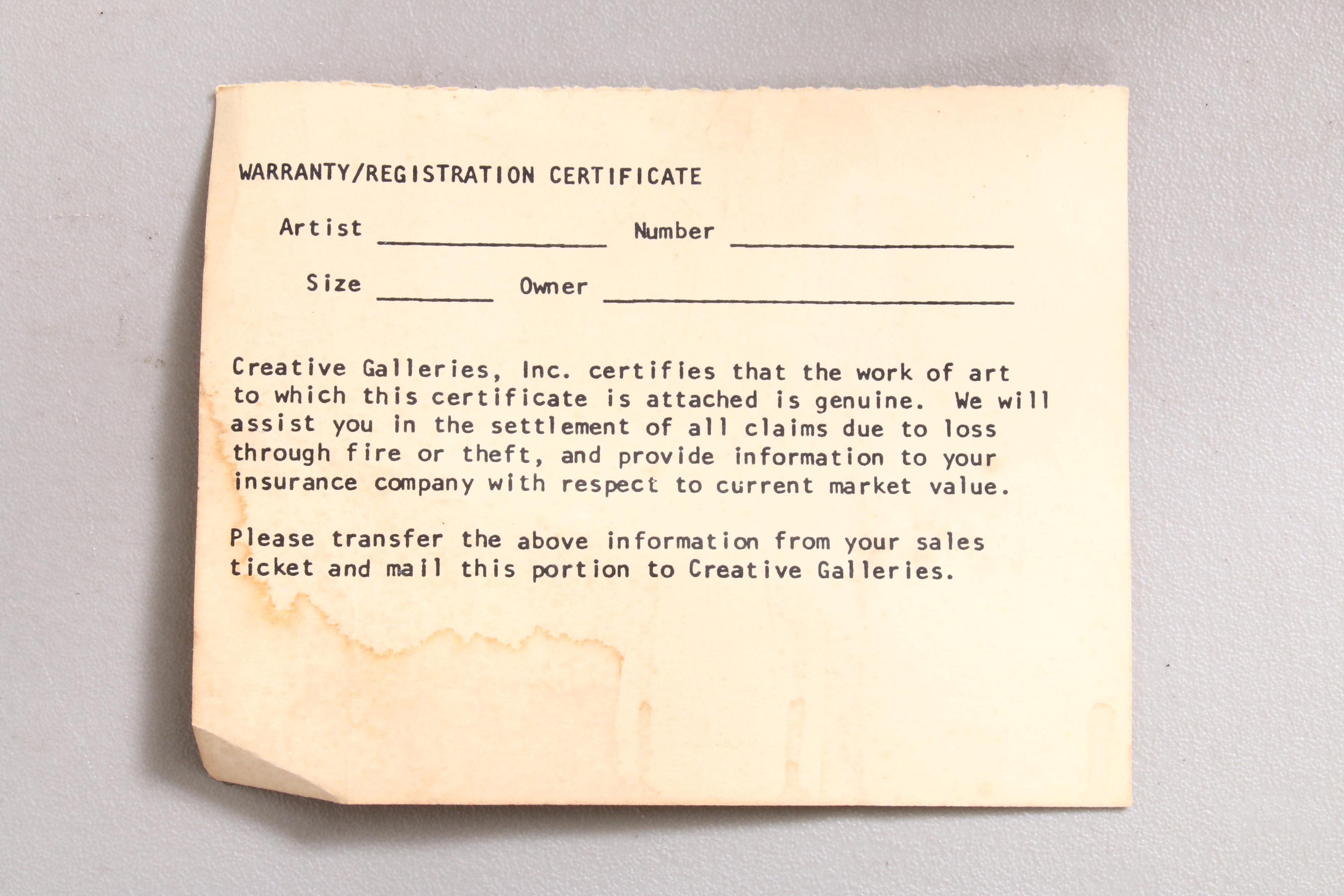 Y. Riefole Landscape Oil Painting