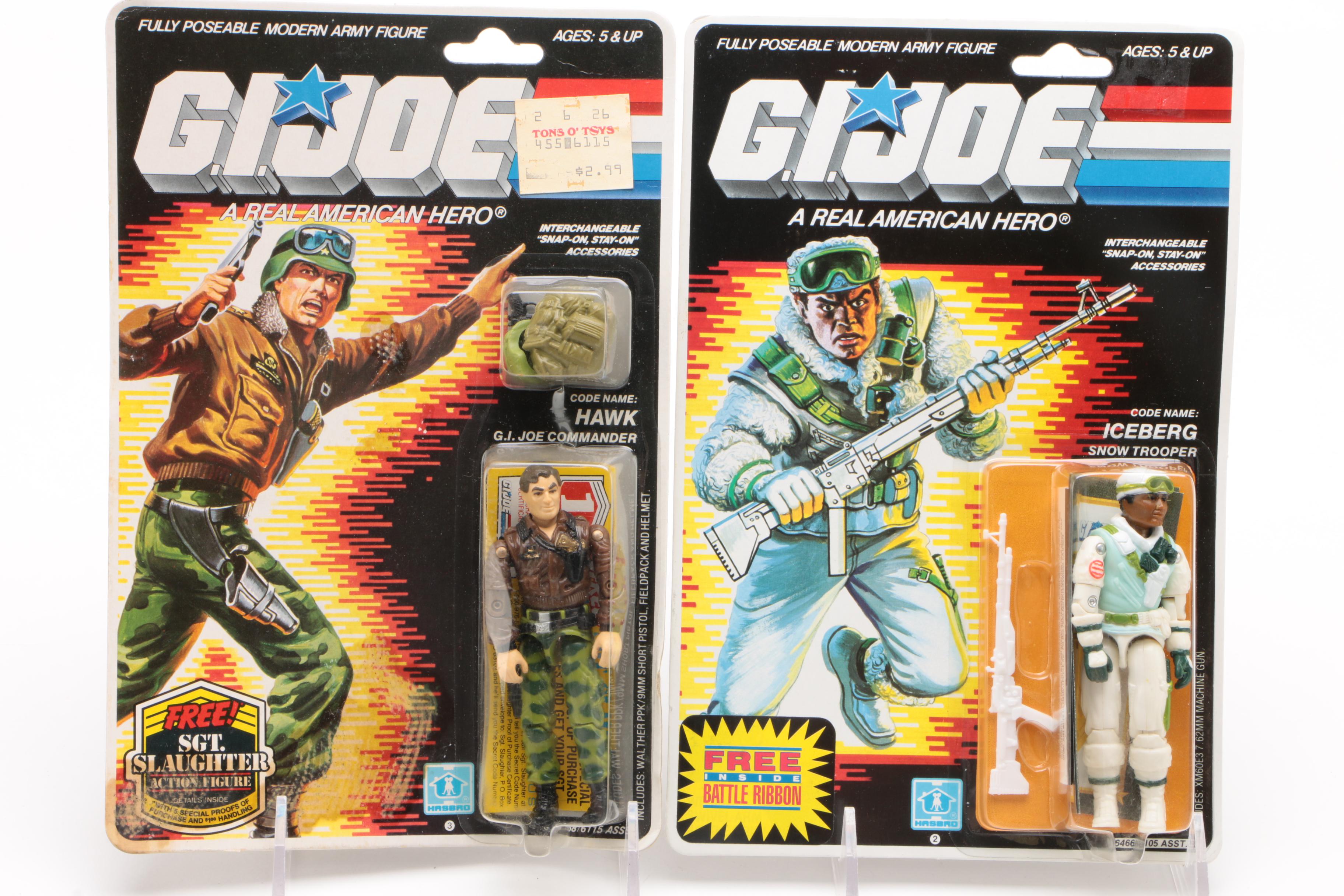 Unopened Hasbro "G.I. Joe" Action Figures, 1980s