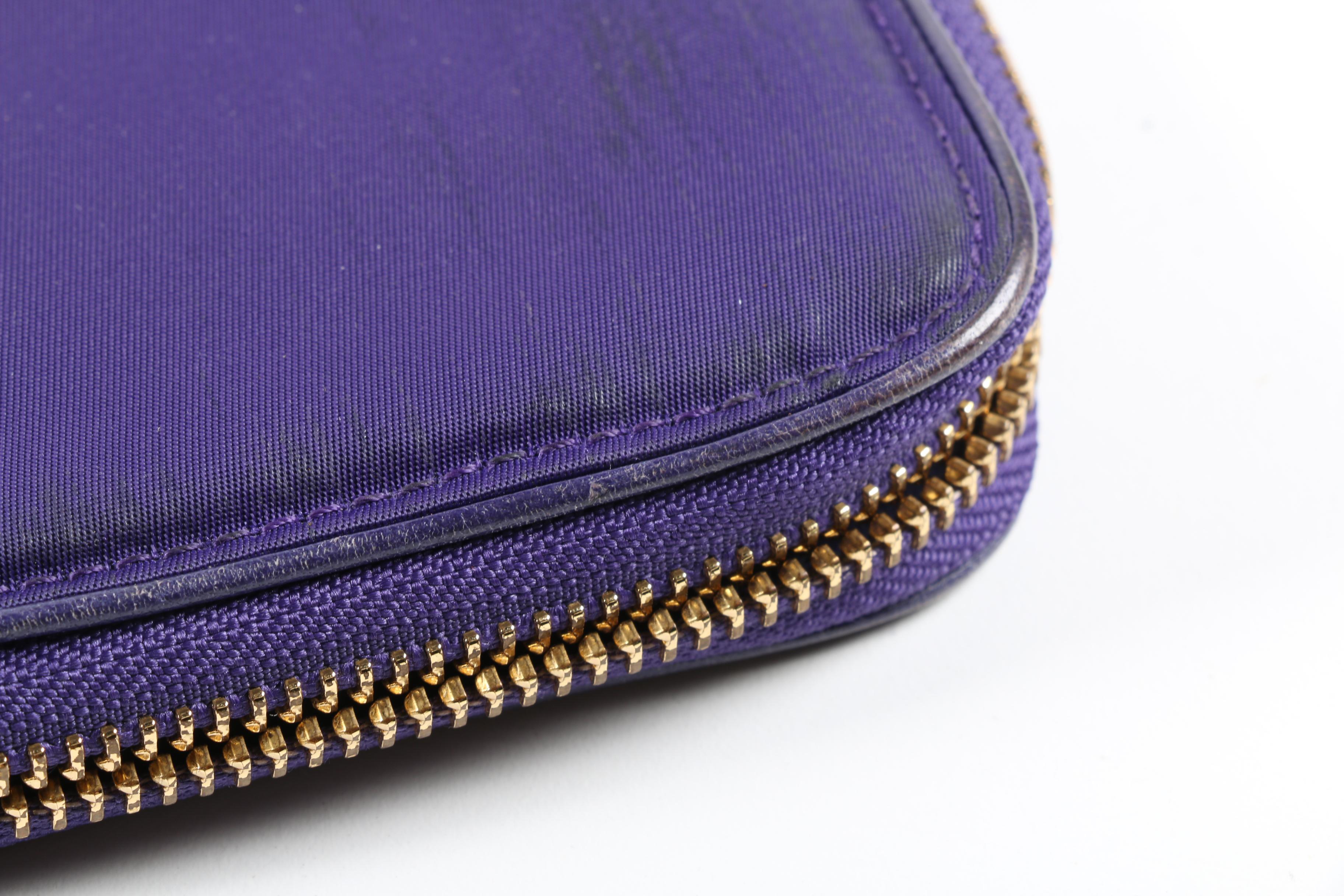 Vintage Coach and Bally Leather Wallets with Tory Burch Nylon Zip Around Wallet