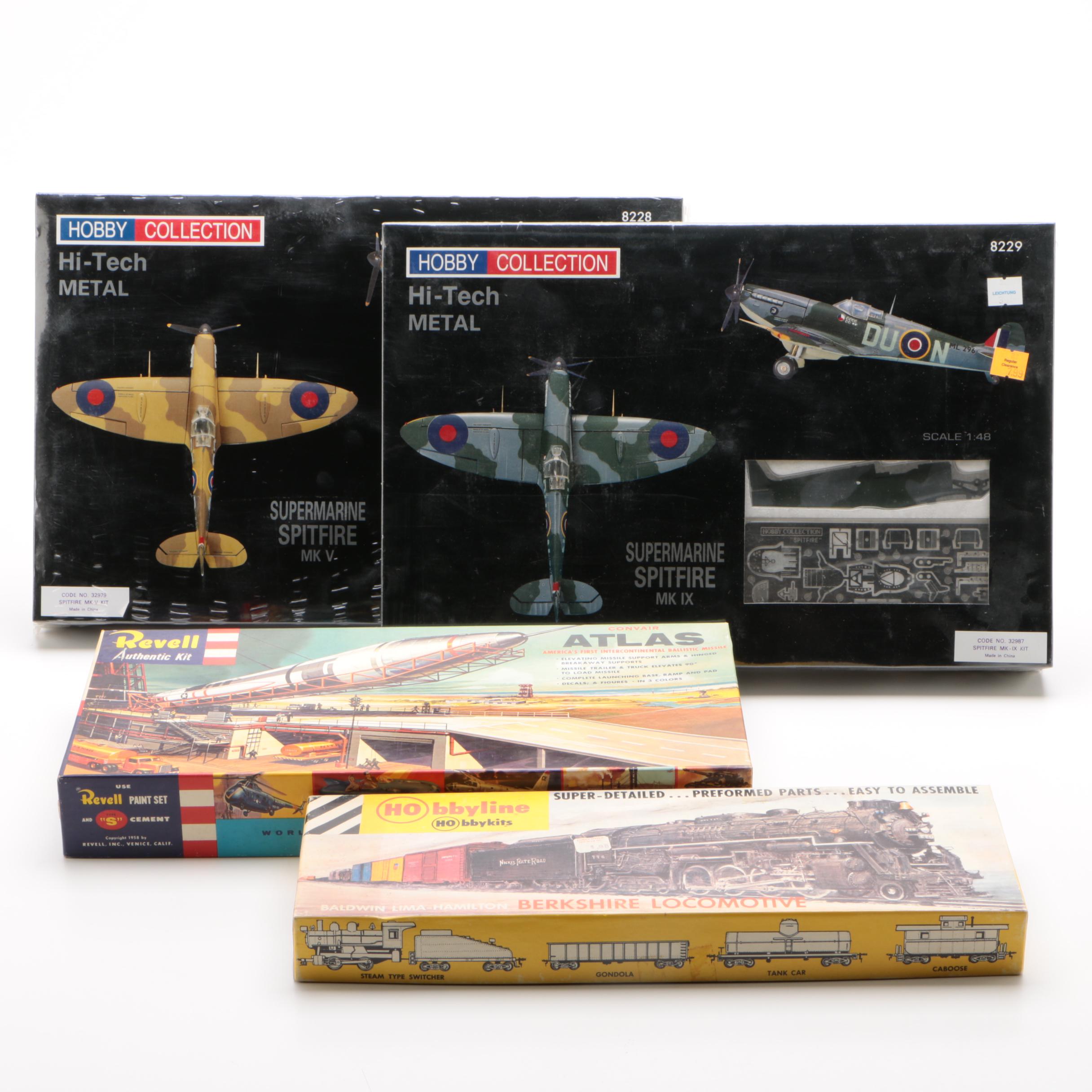 "Supermarine Spitfire" Diecast Model Kits by Hobby Collection and More