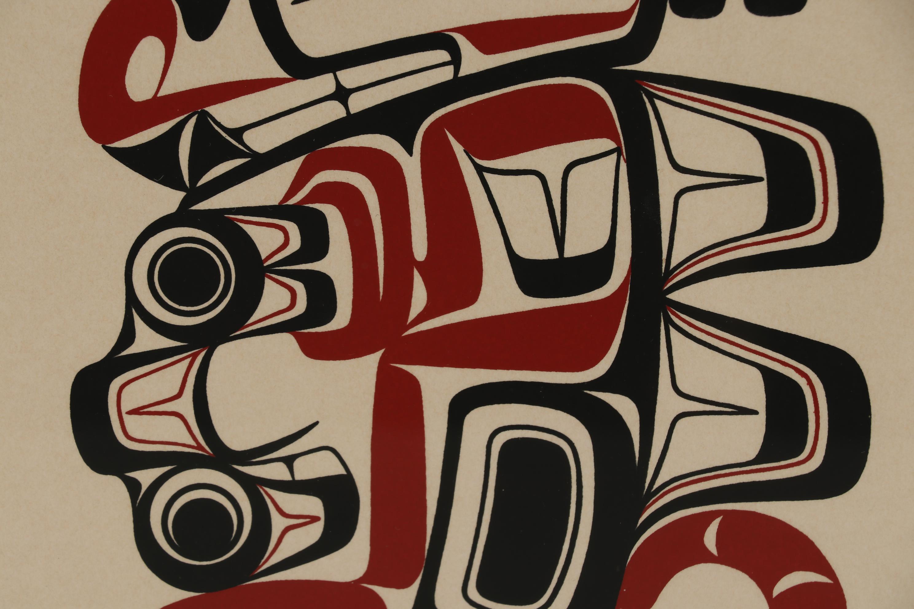 Peter Hilgeford Serigraph "Seawolf"