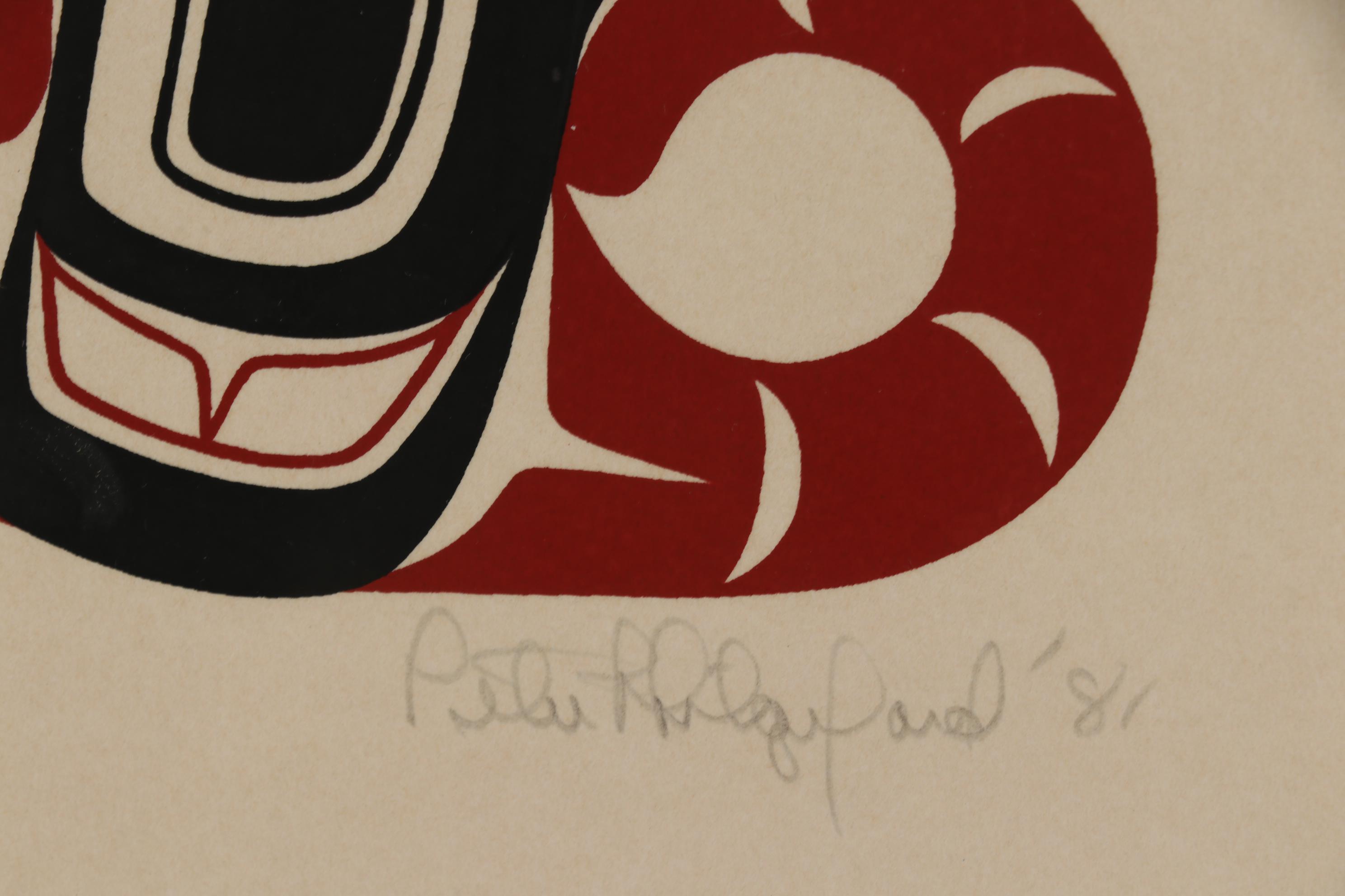 Peter Hilgeford Serigraph "Seawolf"