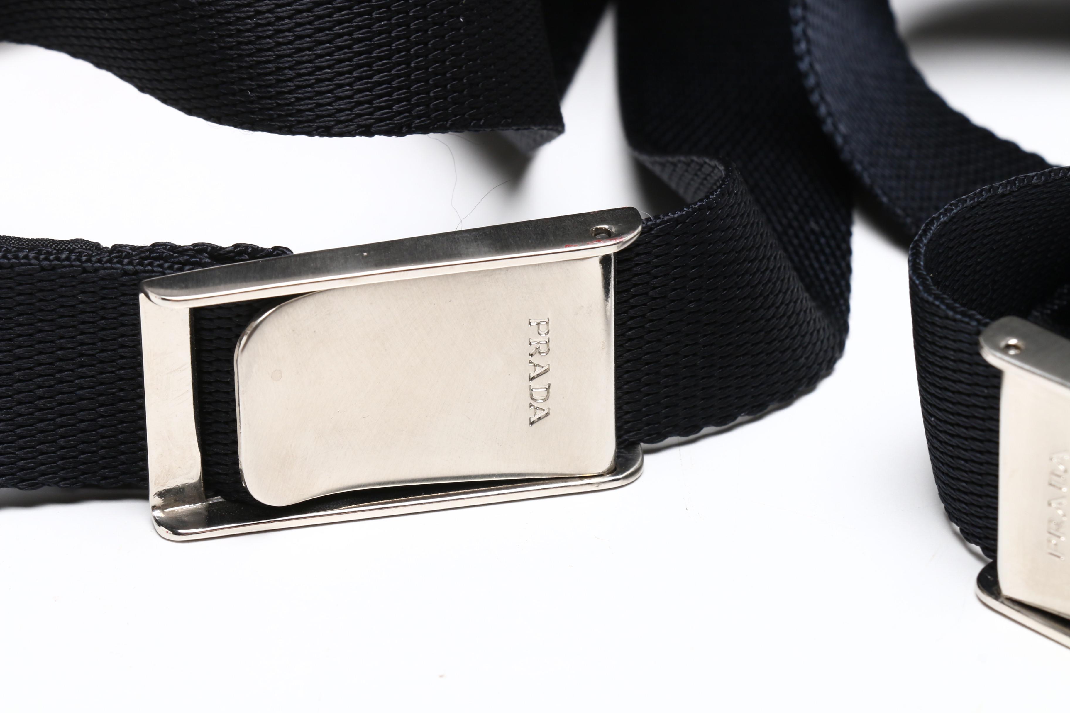 Prada Black Tessuto Nylon Mini Backpack