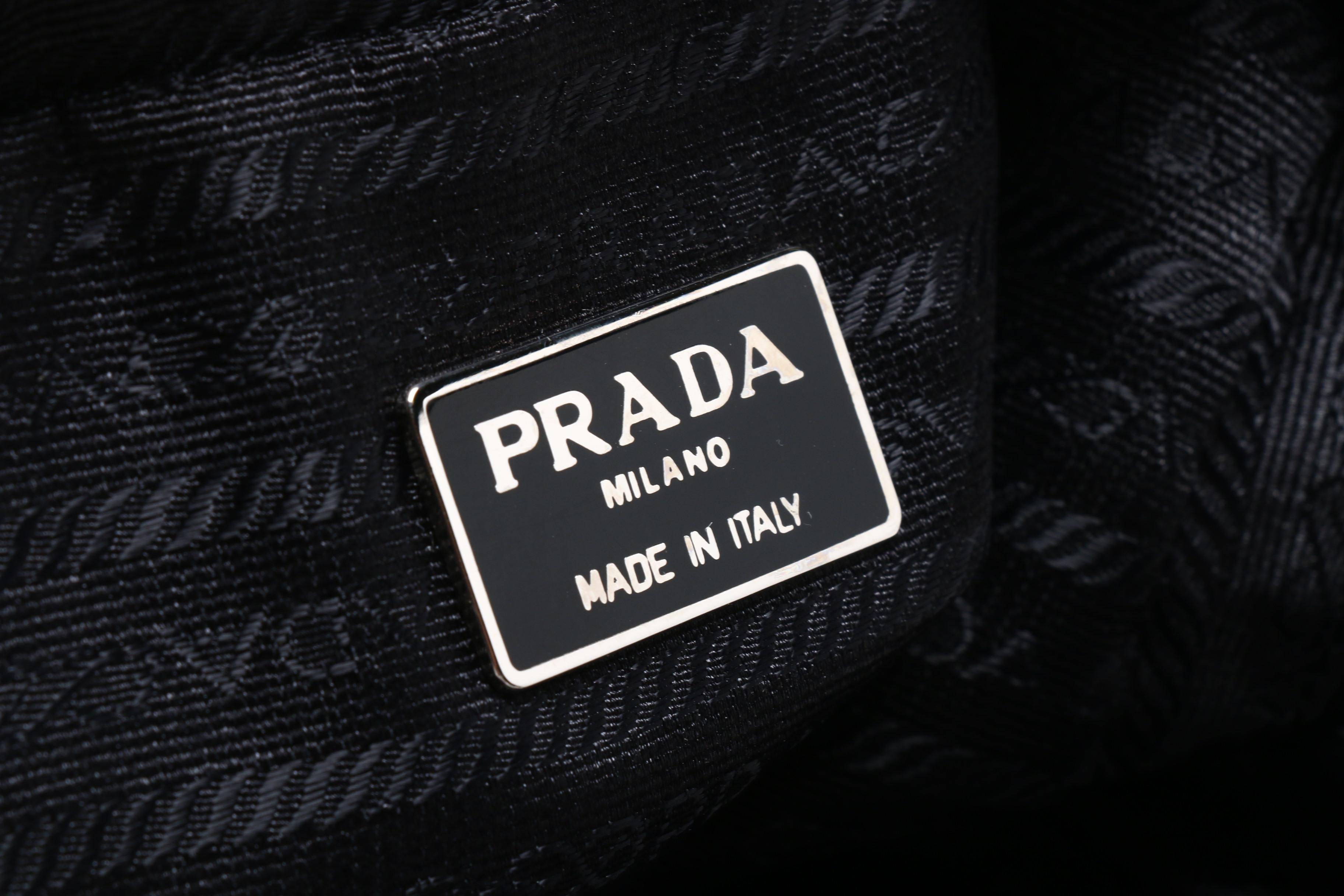 Prada Black Tessuto Nylon Mini Backpack