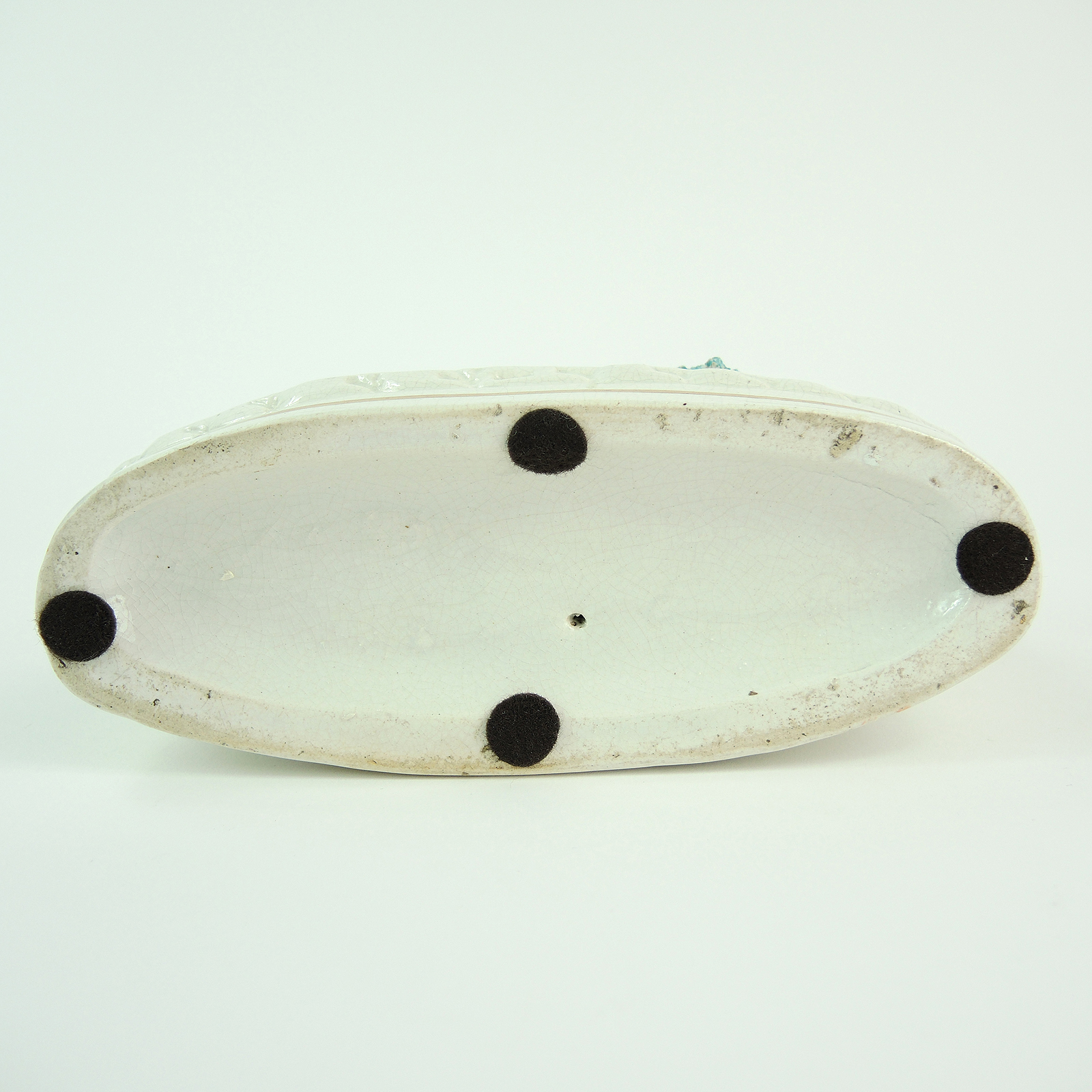 Staffordshire "Gleaners and Windmill" Figurine, Mid 19th Century