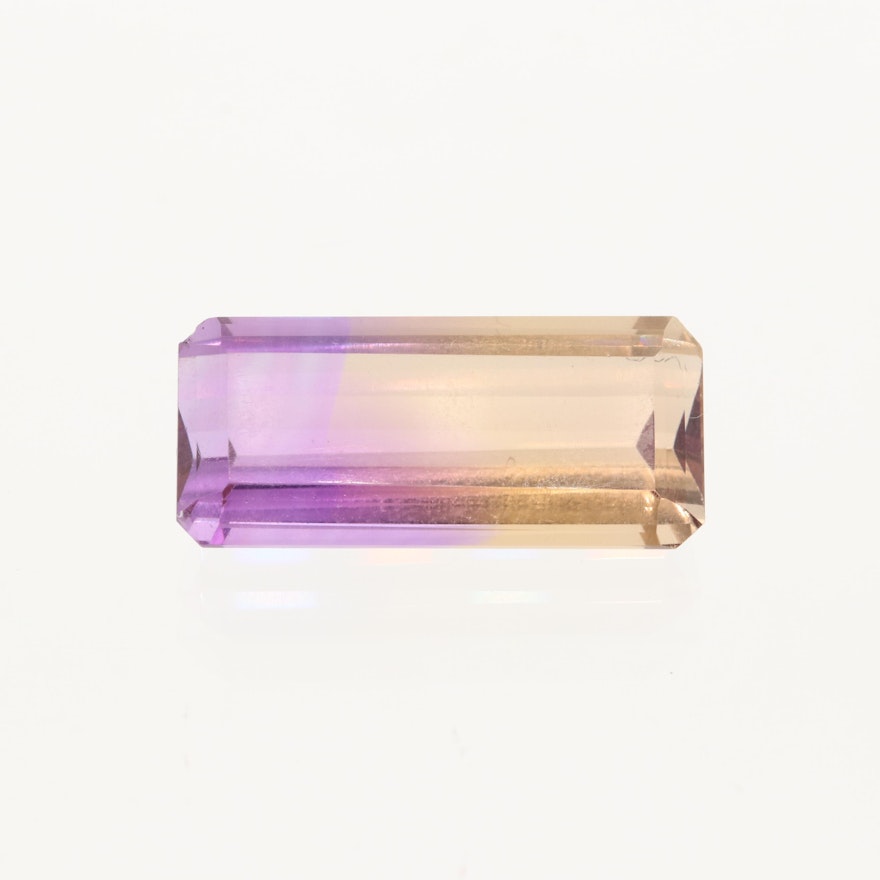 Loose 18.70 CT Ametrine Gemstone