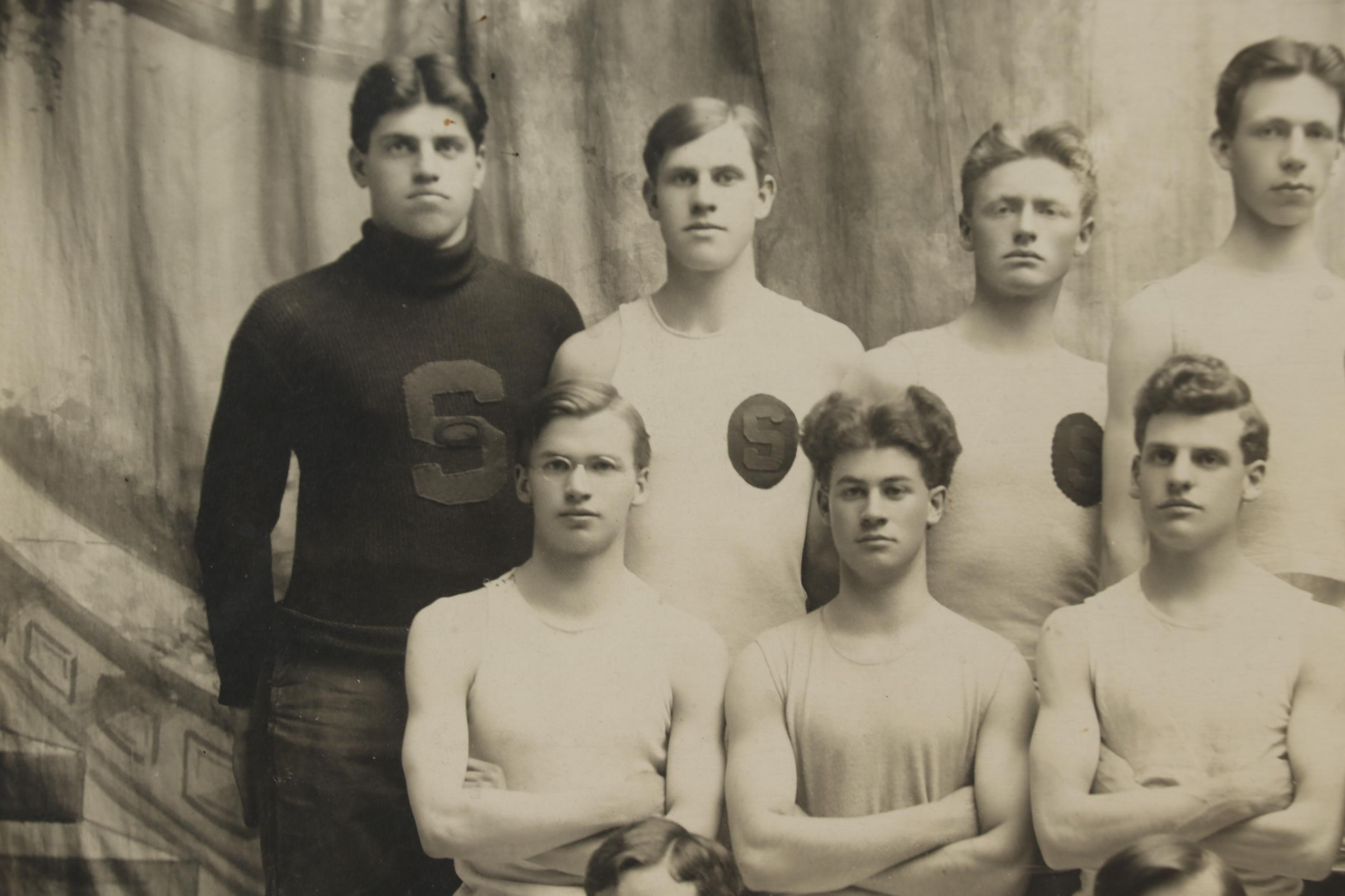 Early 20th Century Sports Team Portrait Photograph