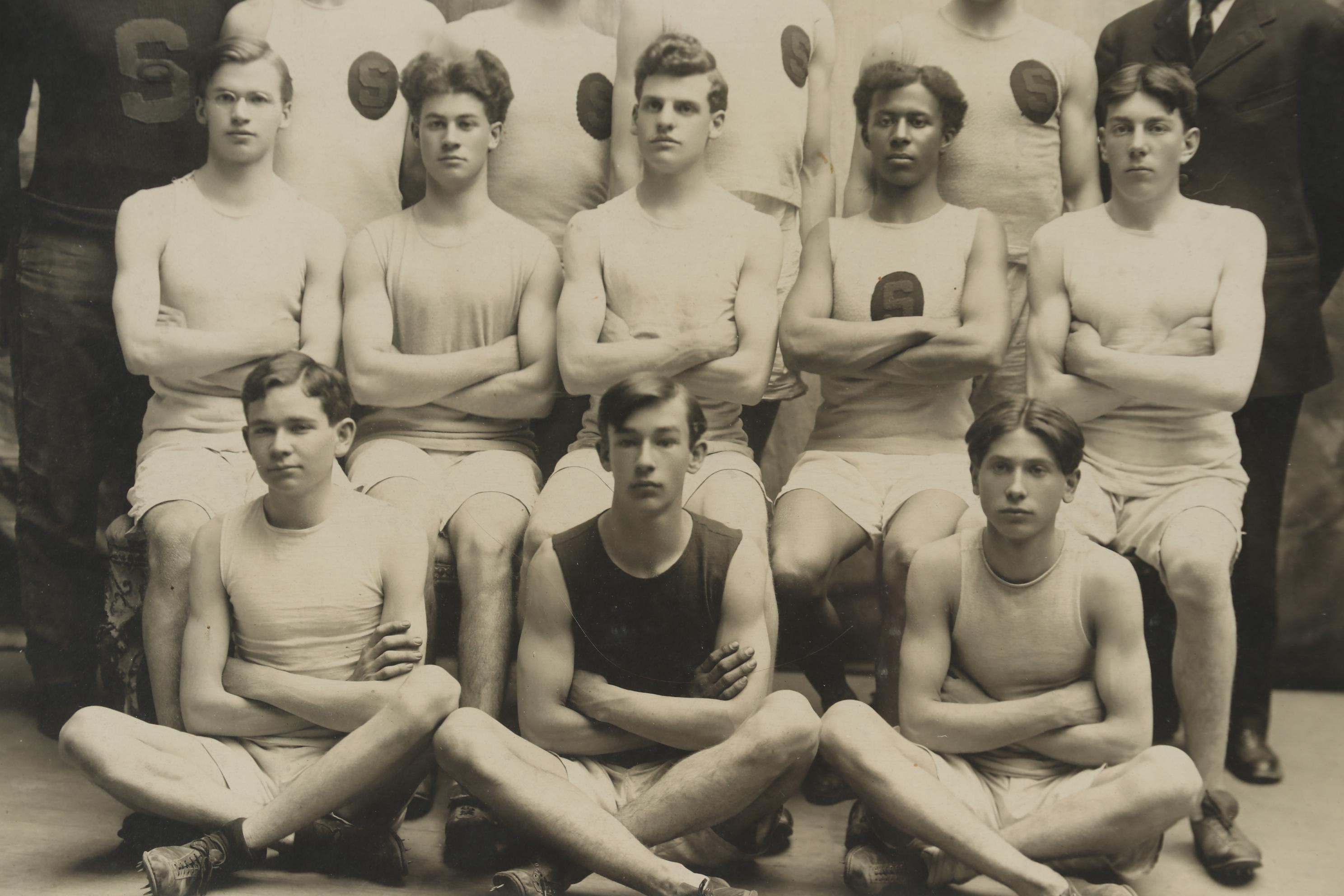 Early 20th Century Sports Team Portrait Photograph