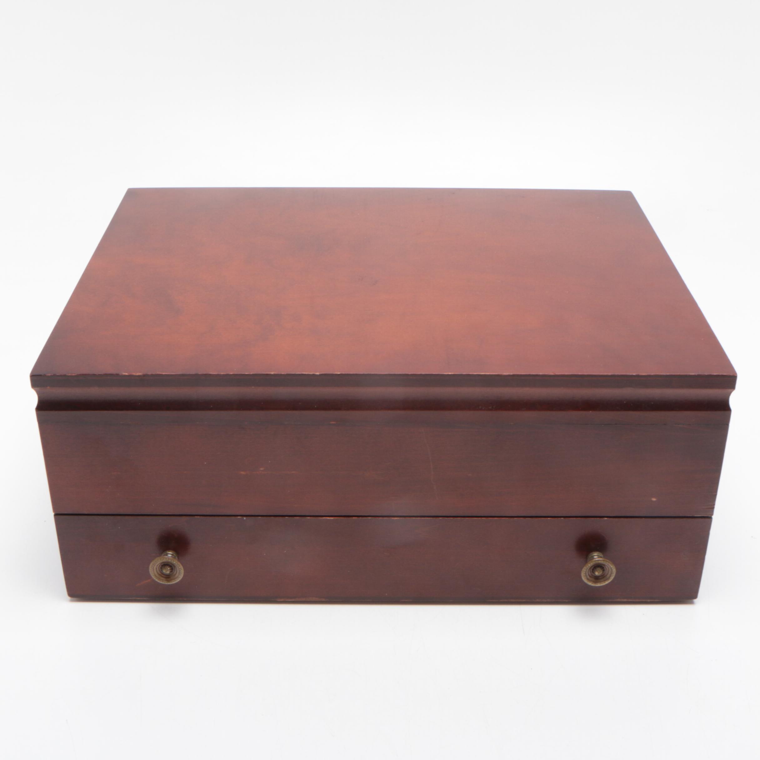 Alvin "Southern Charm" Sterling Silver Flatware in Storage Chest