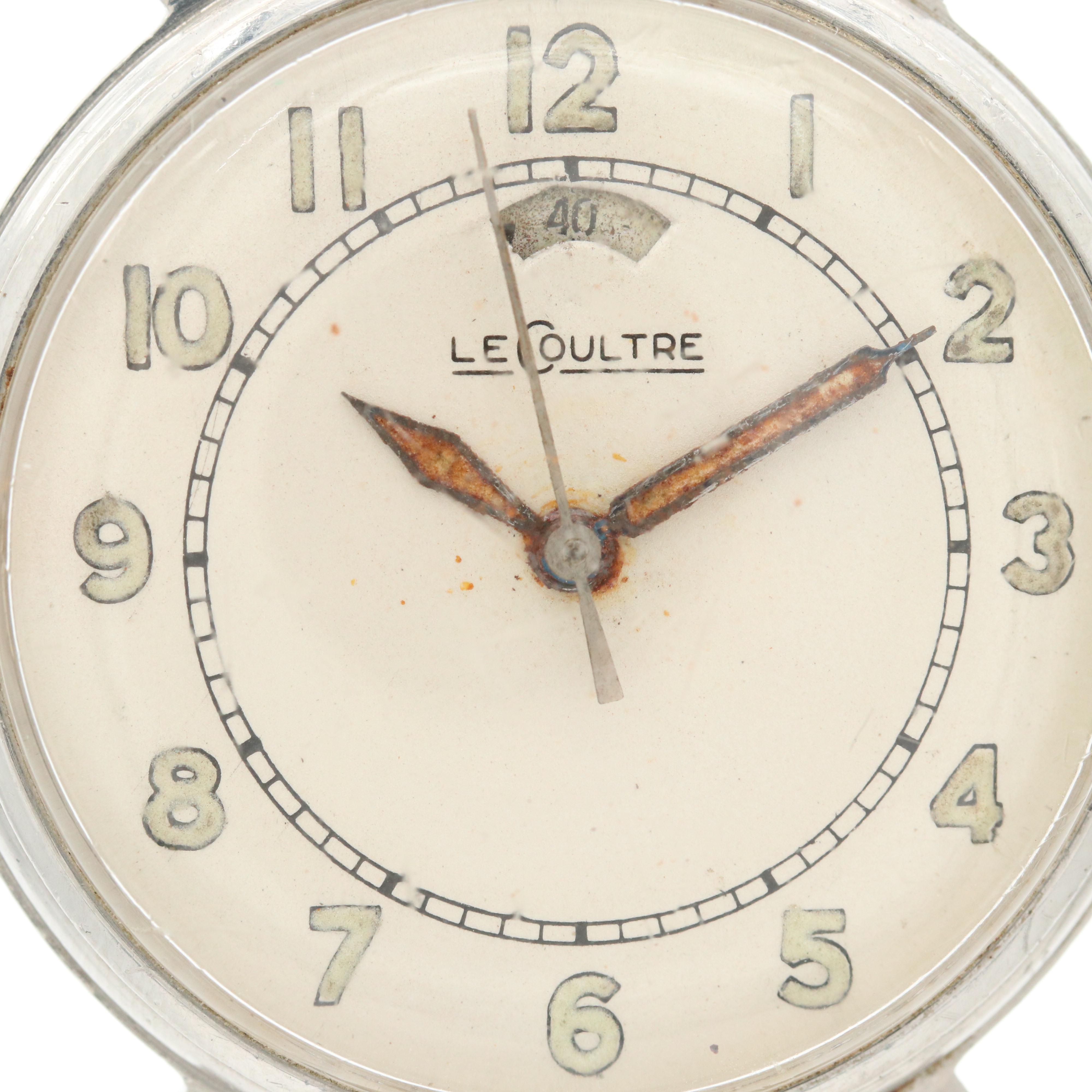 Vintage LeCoultre Powermatic Stainless Steel Watch