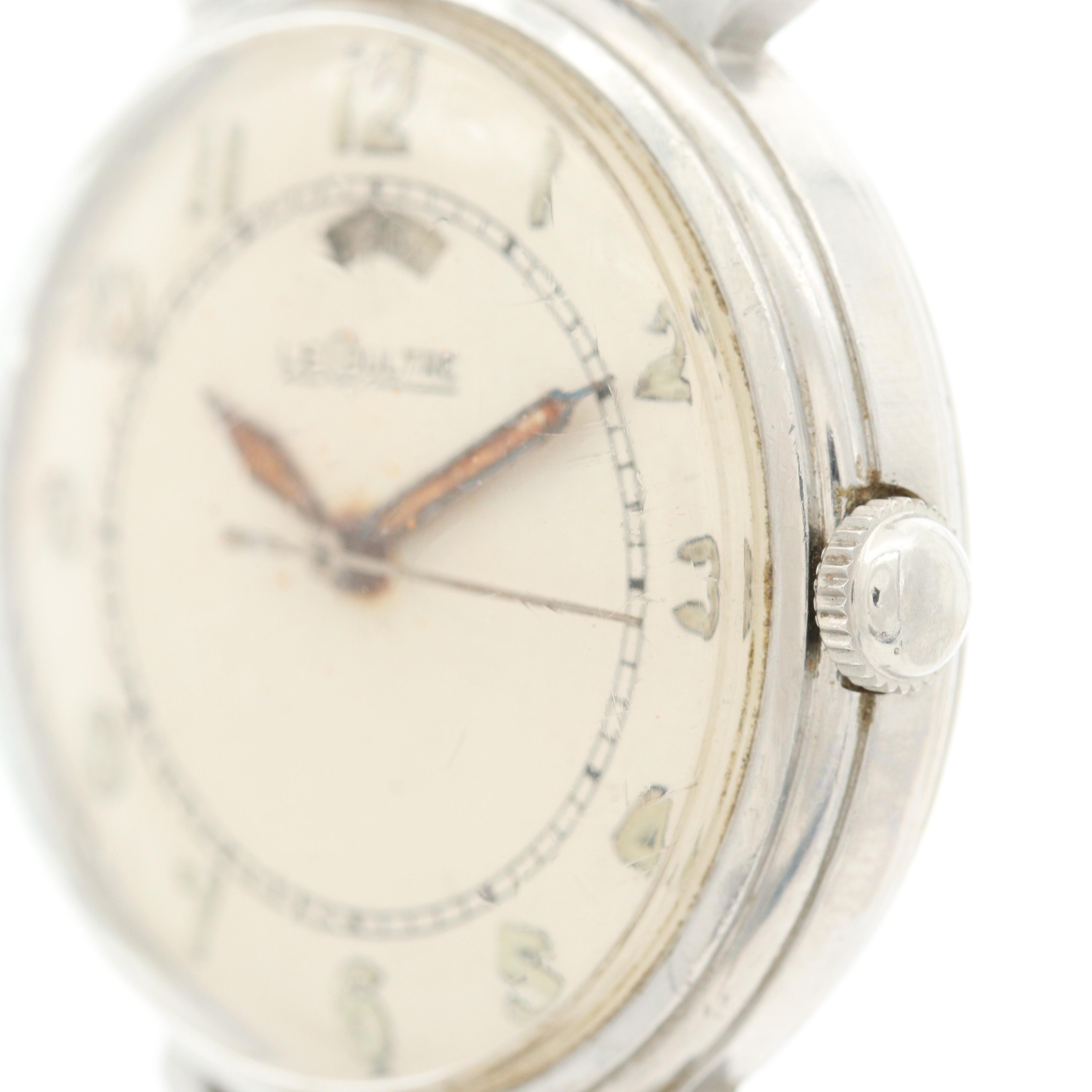 Vintage LeCoultre Powermatic Stainless Steel Watch