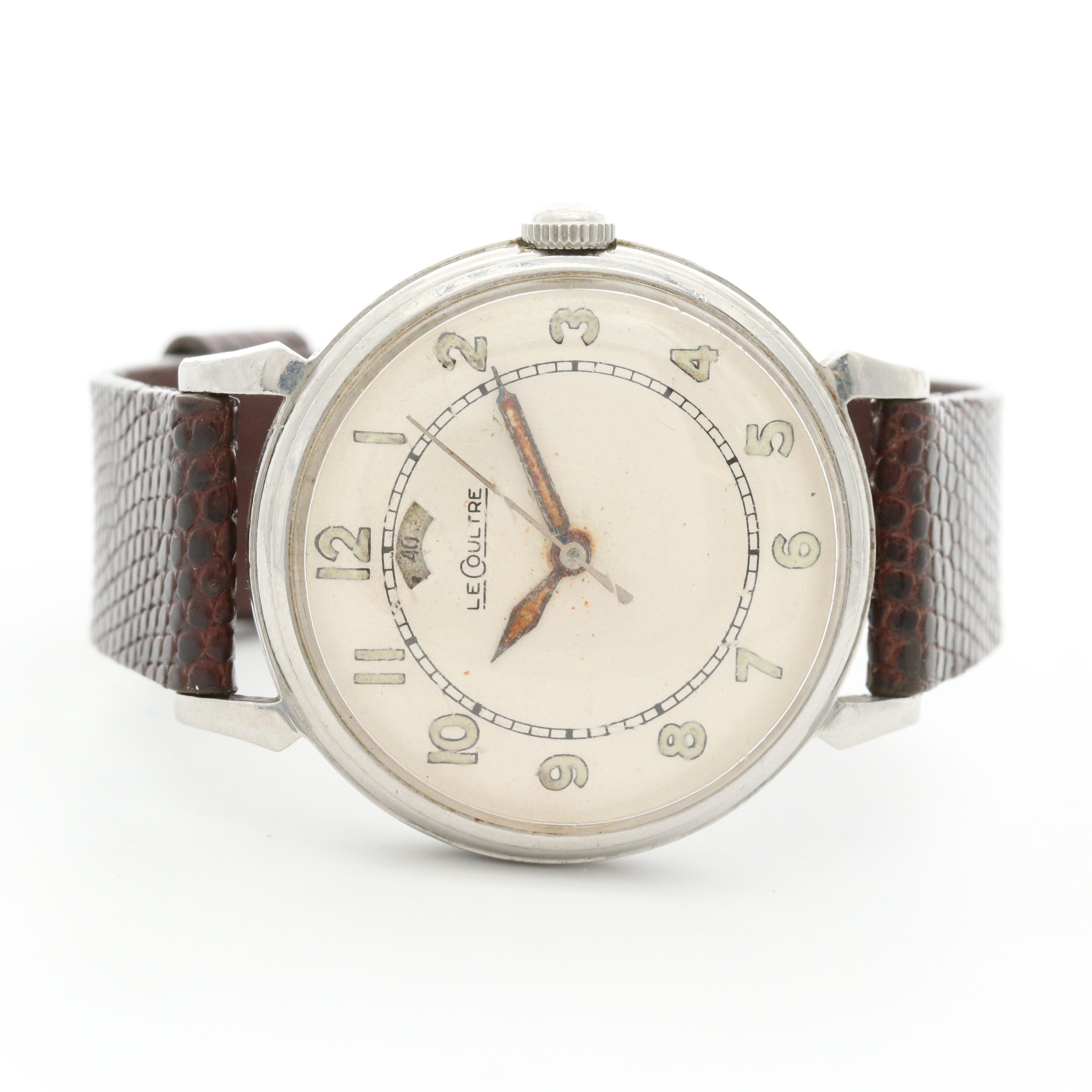 Vintage LeCoultre Powermatic Stainless Steel Watch