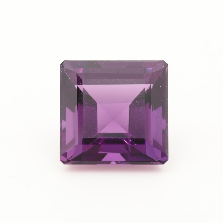 Loose 6.15 CT Amethyst Gemstone