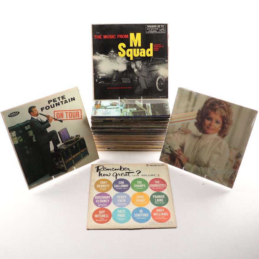 Vinyl Records Featuring M Squad, Tammy Faye Bakker and Much More