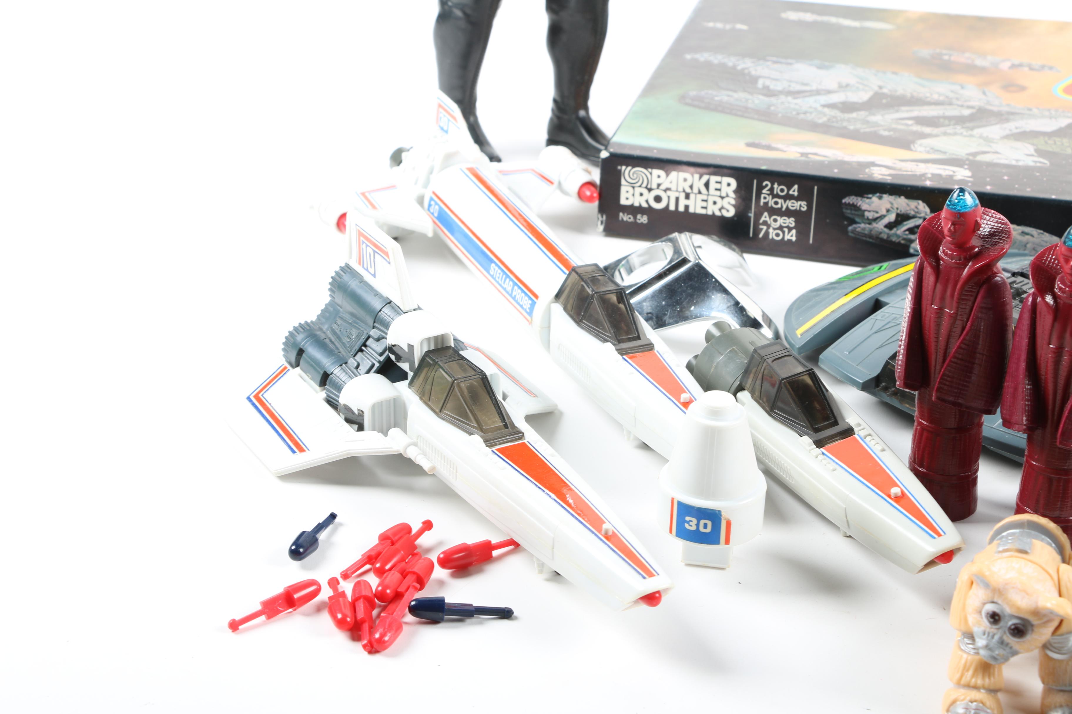 "Battlestar Galactica" Action Figures and More, 1970s