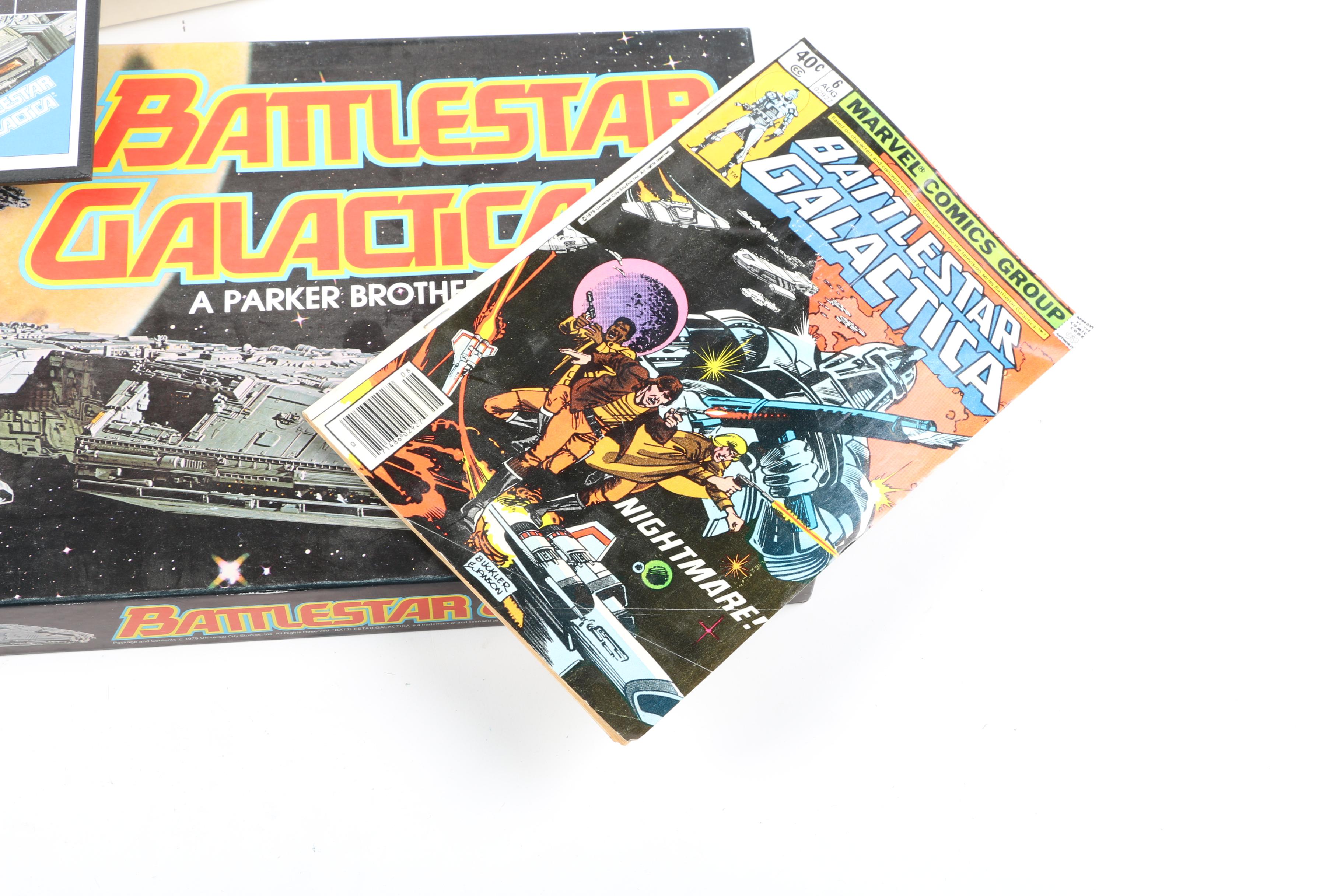 "Battlestar Galactica" Action Figures and More, 1970s