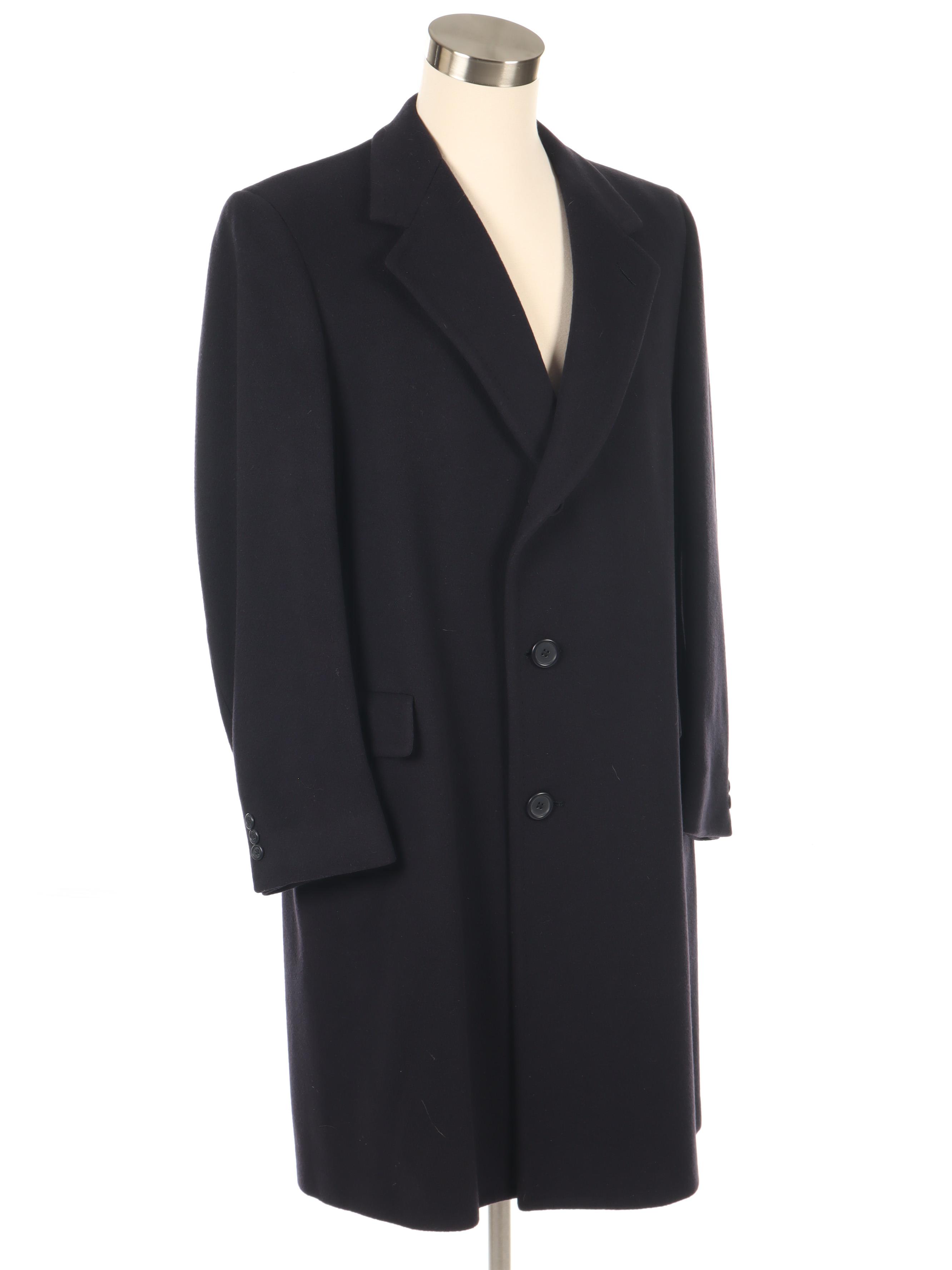 Men's Loden Made for Burberrys and Hart Schaffner & Marx Wool Coats