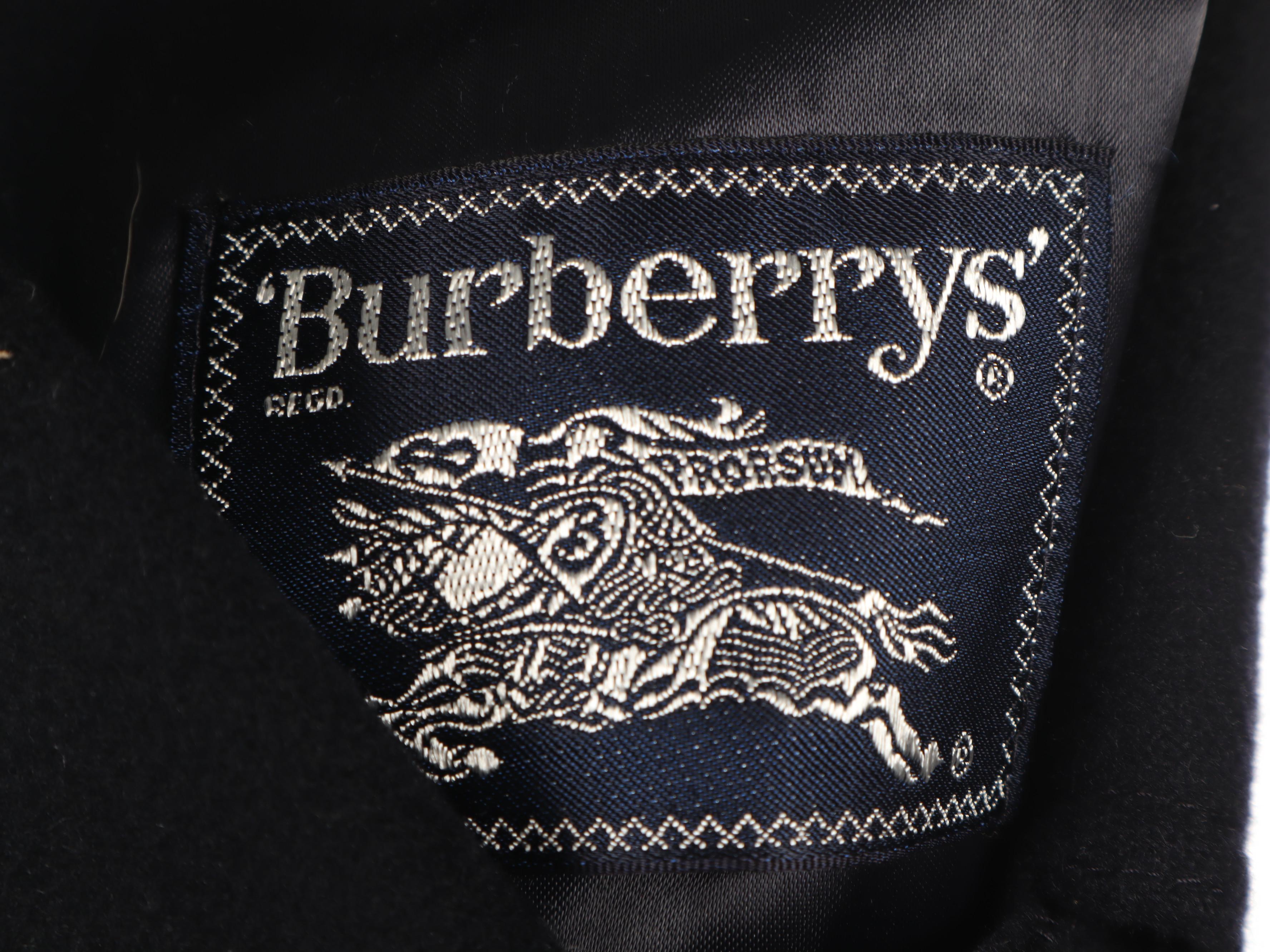 Men's Loden Made for Burberrys and Hart Schaffner & Marx Wool Coats